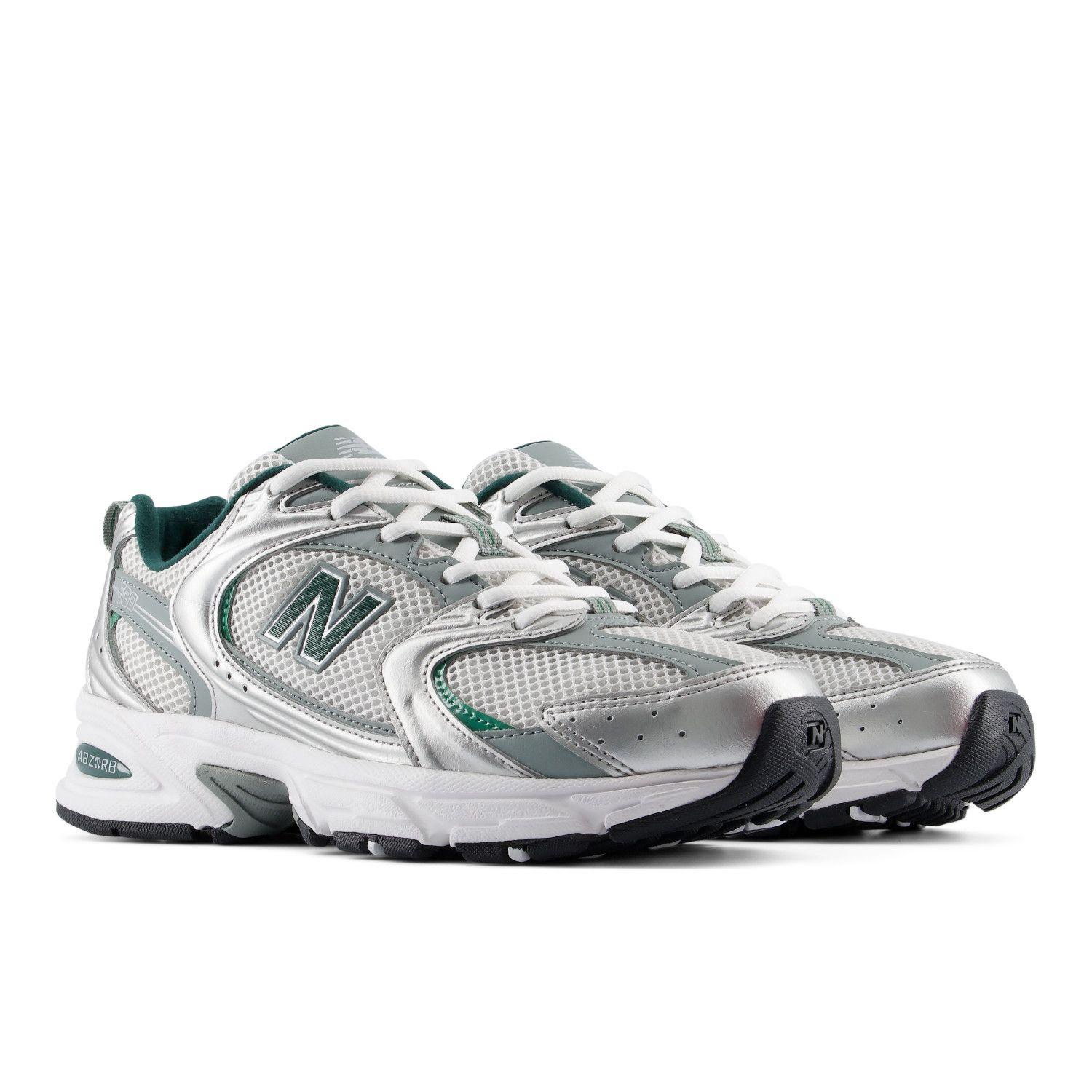 Zapatillas Urbanas Unisex New Balance 530 Gris/Verdes-3