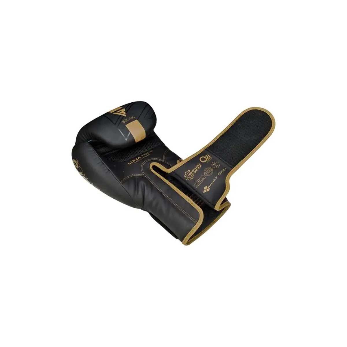 Guantes Boxeo RDX F6 Kara Negro 16 oz-4