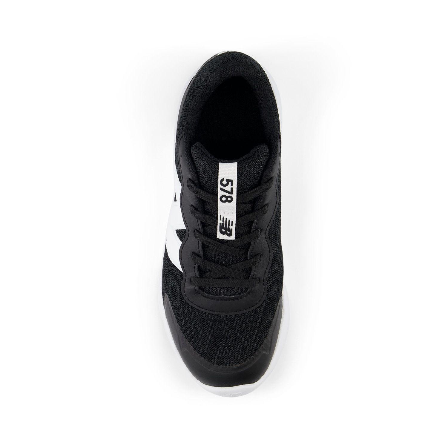 Zapatillas Running Niños New Balance 578 Negra/Blanca-2