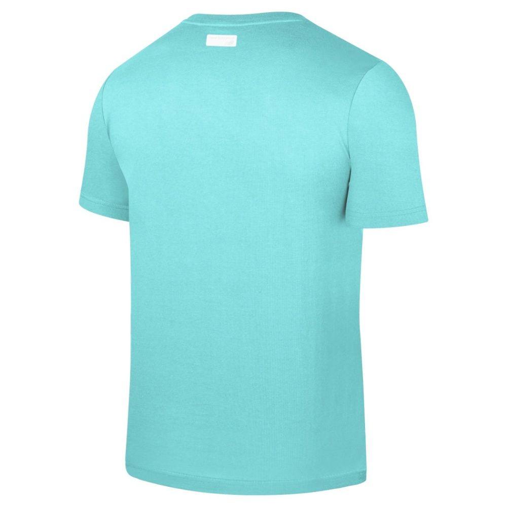 Polera Lifestyle Hombre New Balance Turquesa-1