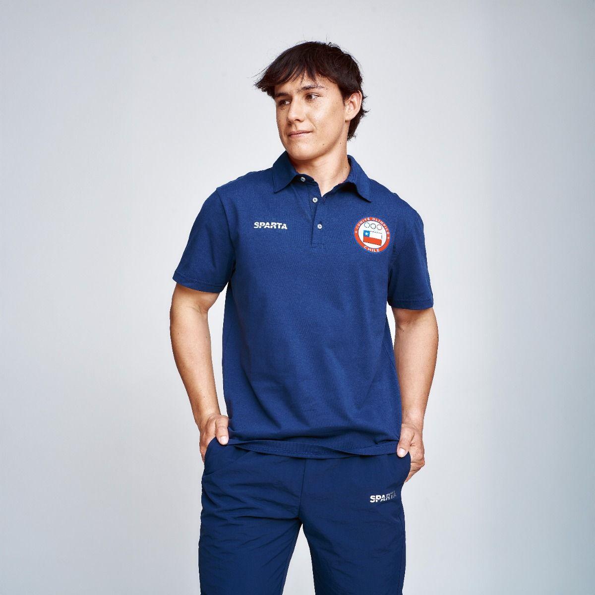 Polera Hombre Sparta Team Chile Azul-0