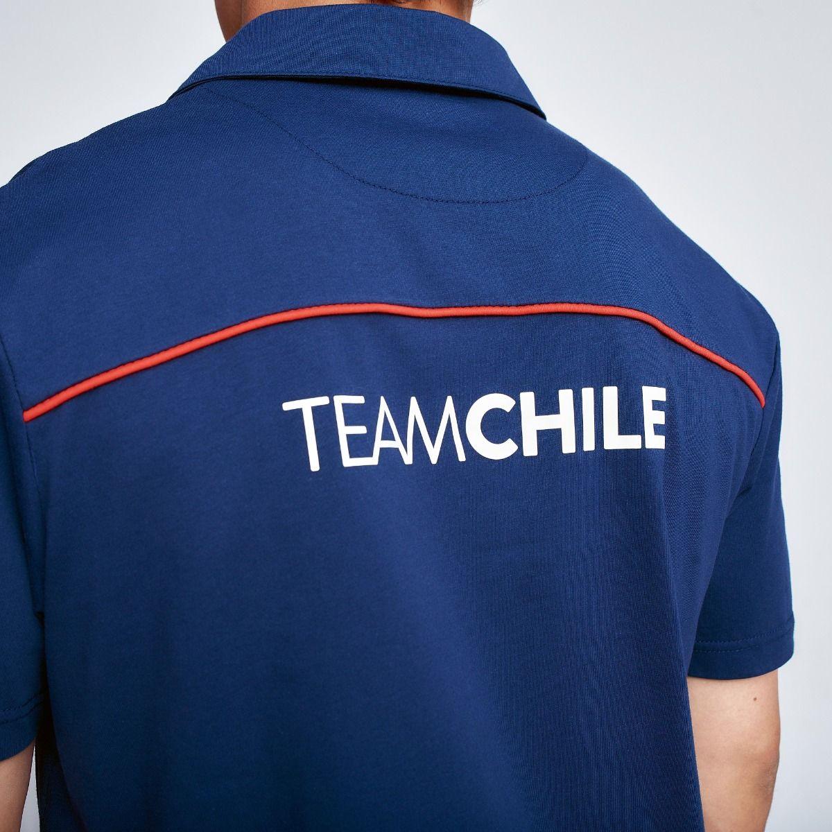 Polera Hombre Sparta Team Chile Azul-2