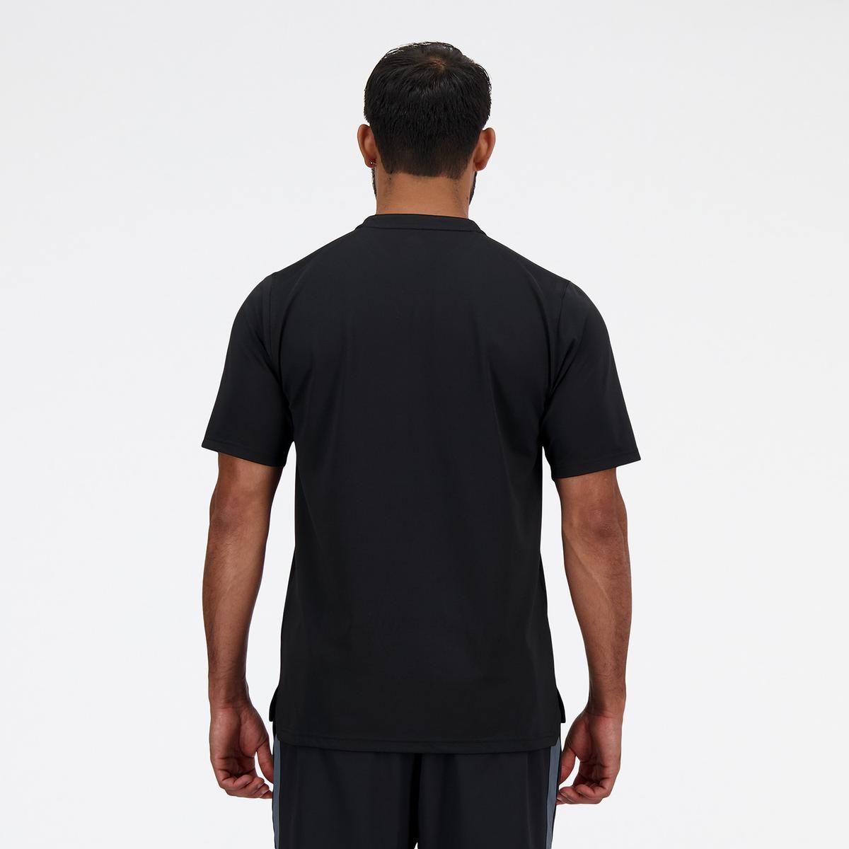 Polera Tenis Hombe New Balance Tournament Negro-1