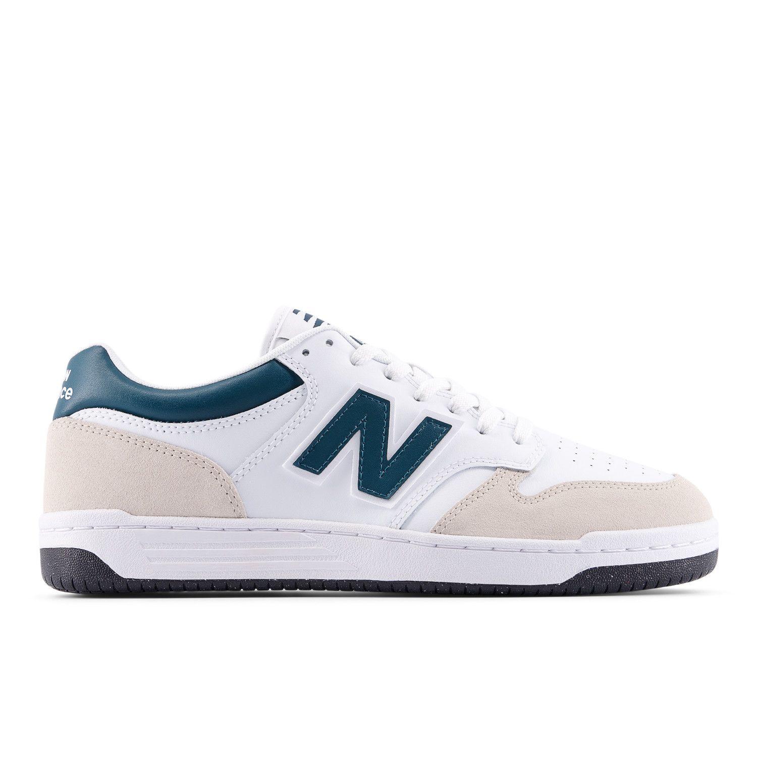 Zapatillas Urbanas Unisex New Balance 480 Blanca/Azul-0