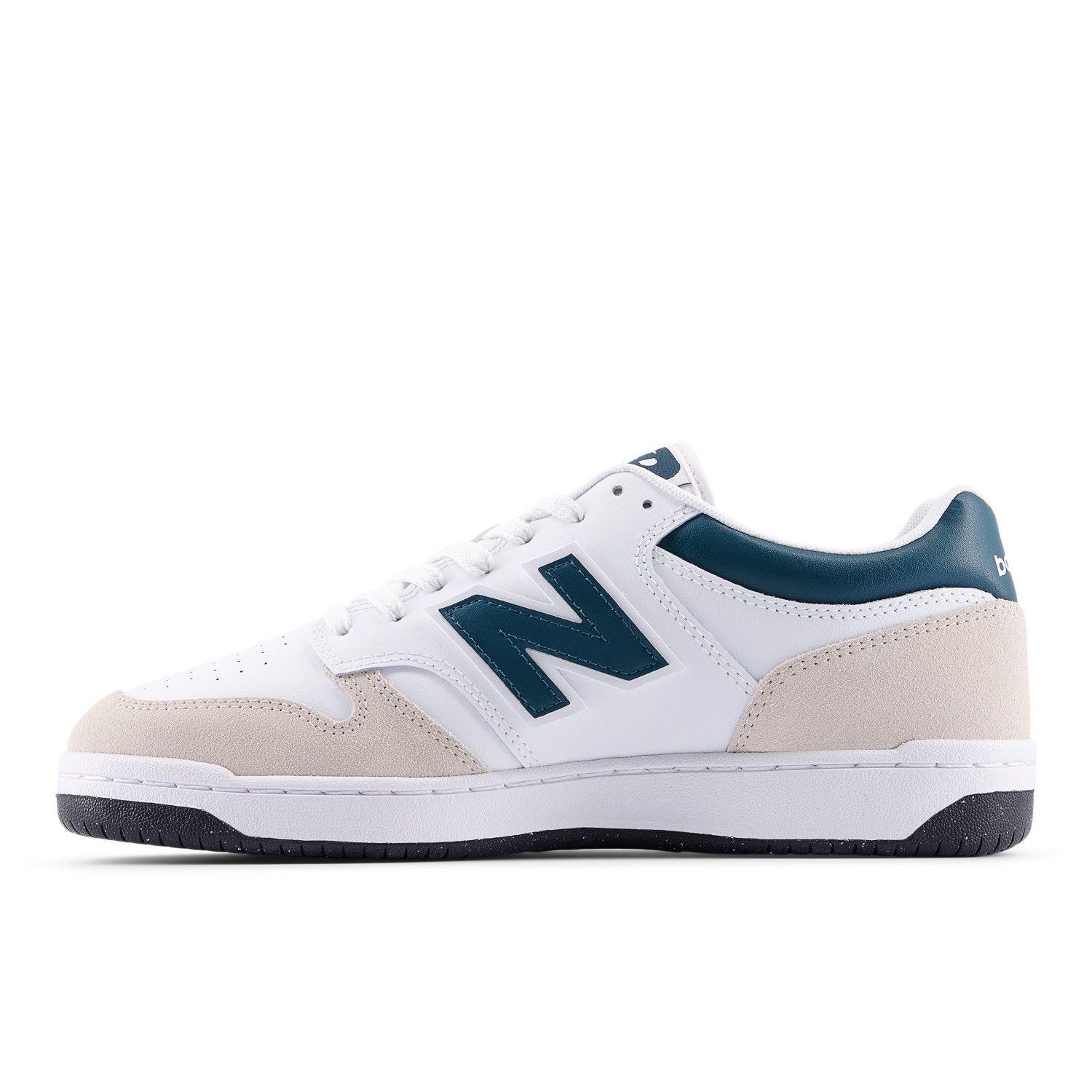 Zapatillas Urbanas Unisex New Balance 480 Blanca/Azul-1