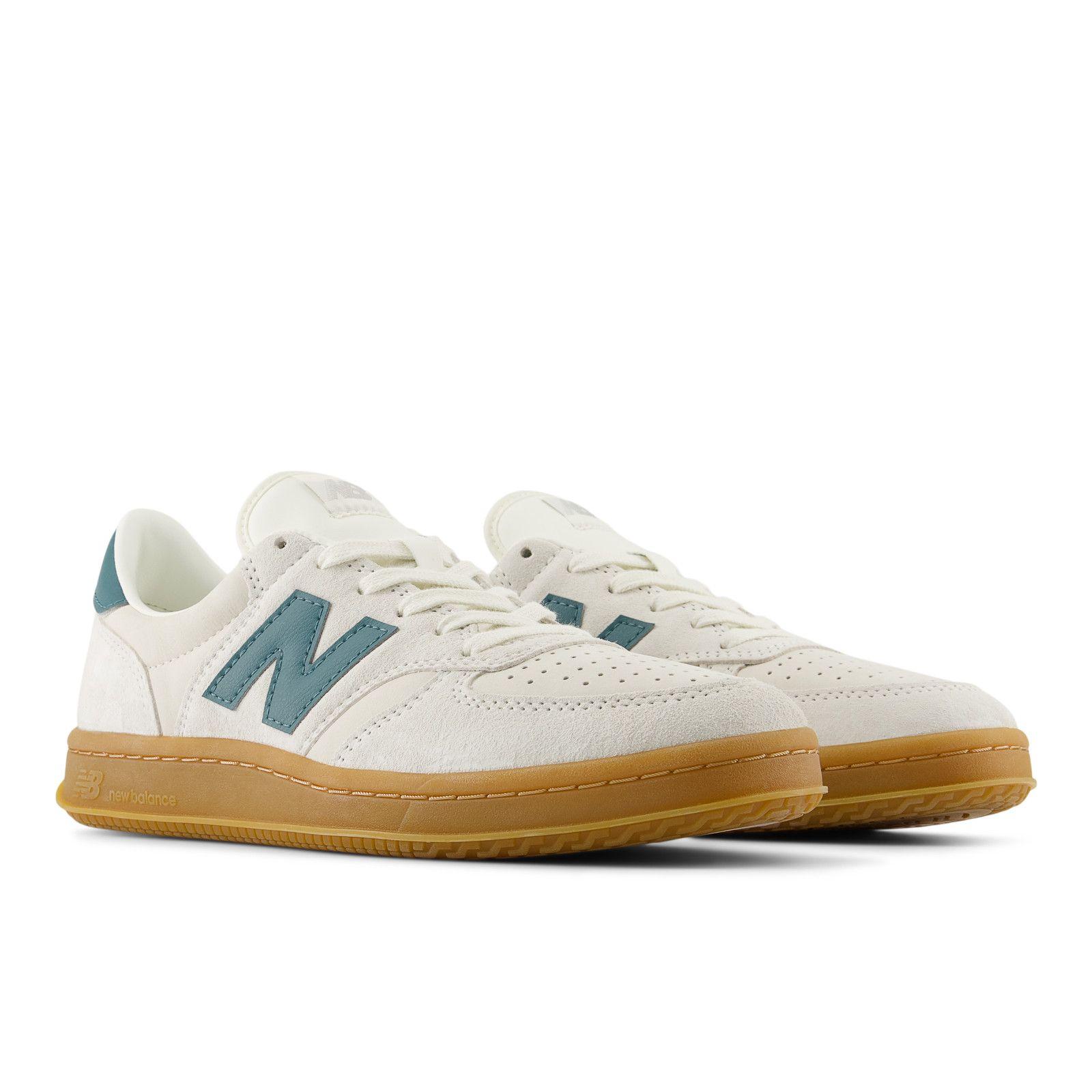 Zapatillas Urbanas Hombre New Balance CT500 Blanca/Café-3