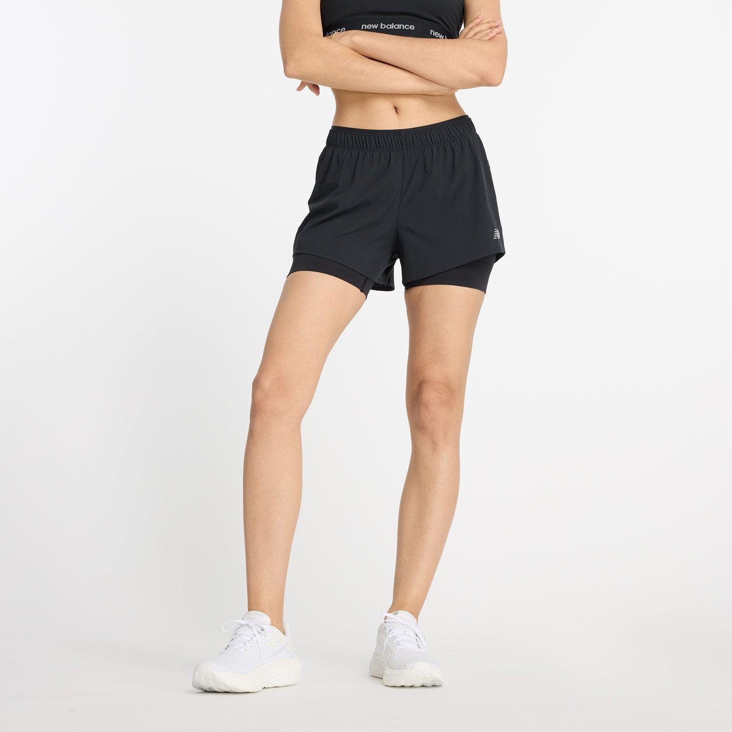 Short Mujer New Balance Sport RC 2-in 1 3 Negro-2