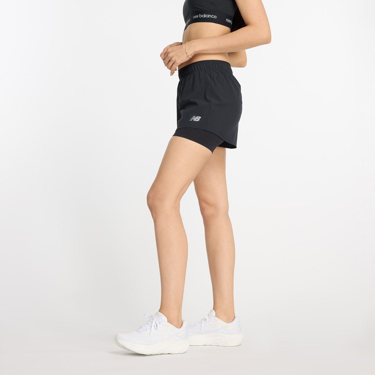 Short Mujer New Balance Sport RC 2-in 1 3 Negro-3