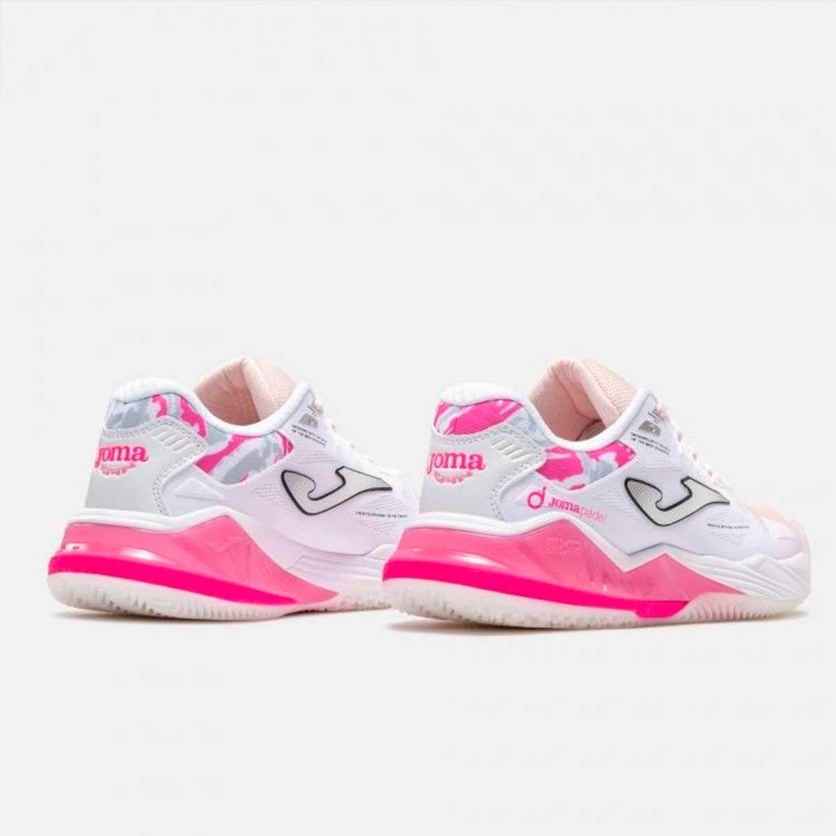 Zapatillas Pádel Mujer Joma Spin Clay 2632 Blanco-2