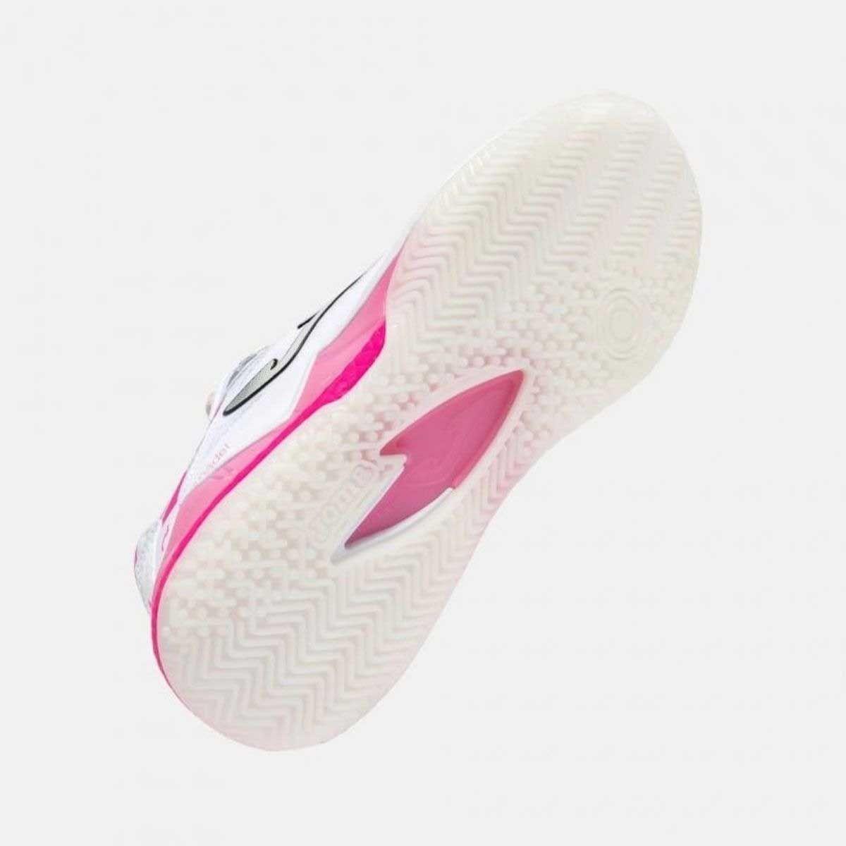 Zapatillas Pádel Mujer Joma Spin Clay 2632 Blanco-4
