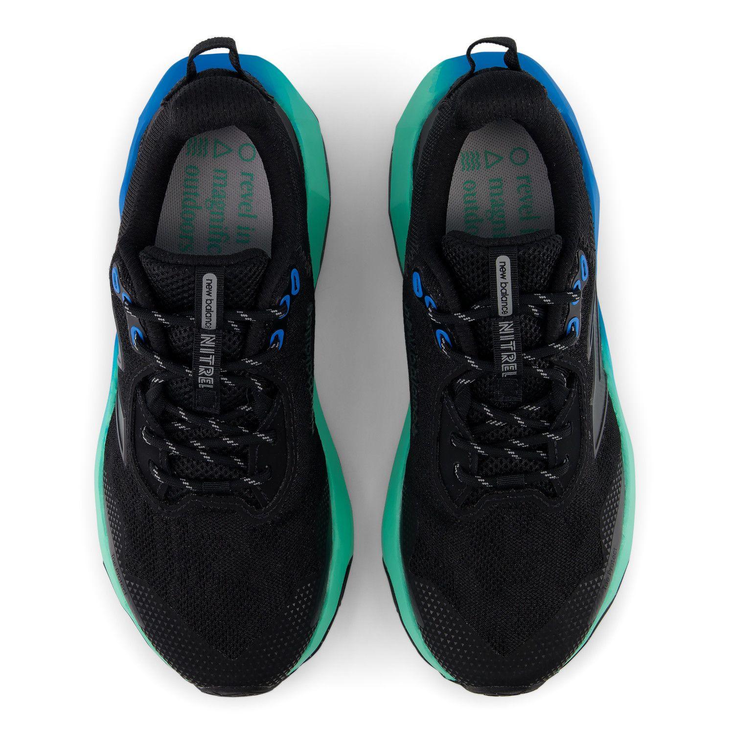 Zapatillas Trail Mujer New Balance Dynasoft  v6 Negra/Azules-2