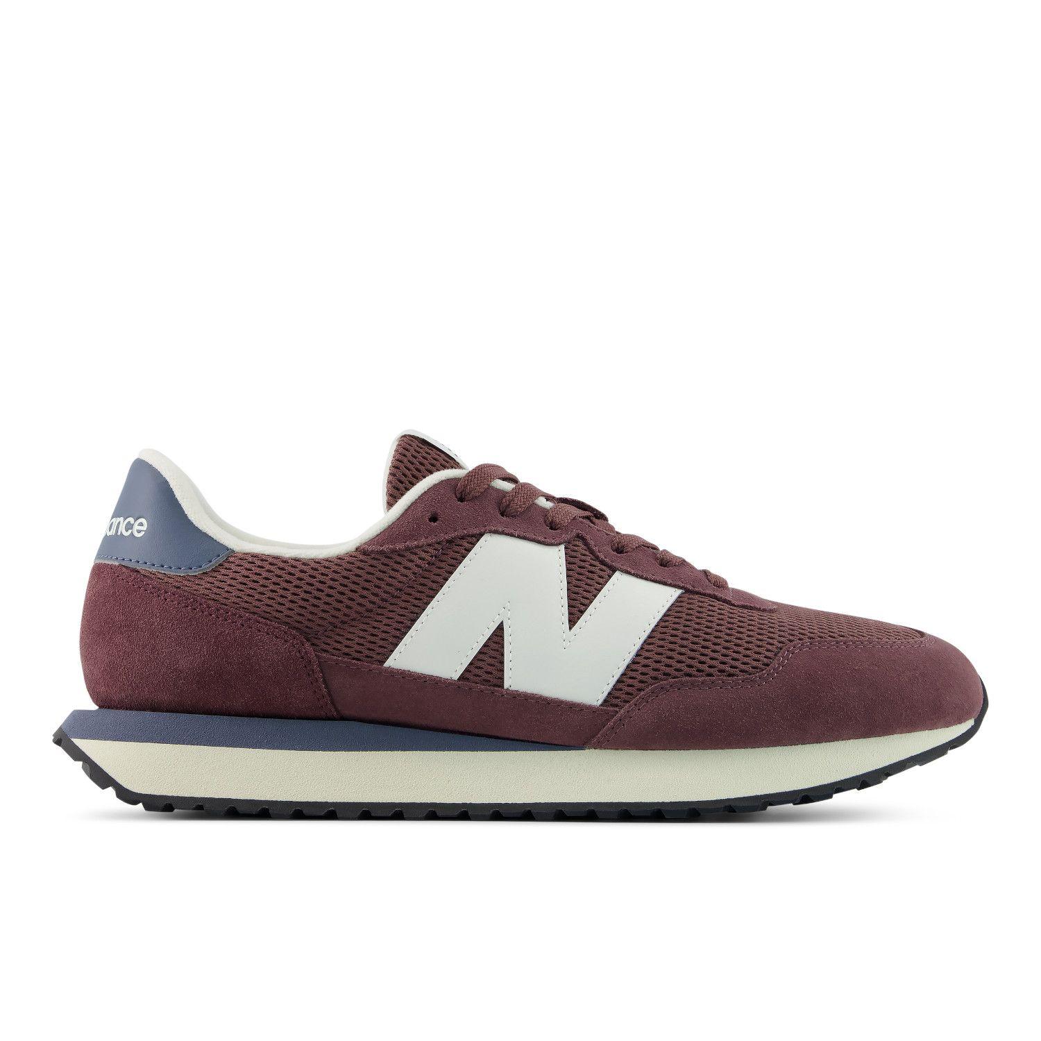 Zapatillas Urbanas Hombre New Balance 237 Burdeo/Gris-0