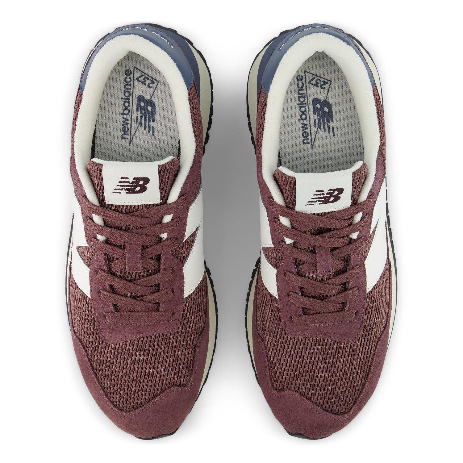 Zapatillas Urbanas Hombre New Balance 237 Burdeo/Gris-2