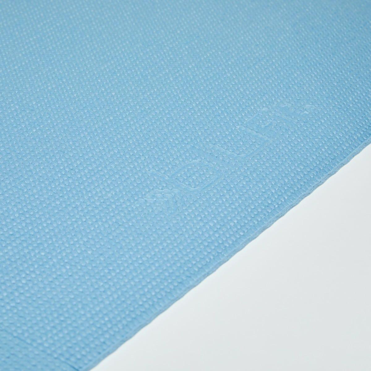 Mat Fitness Blu Fit PVC 0.5cm Celeste-3