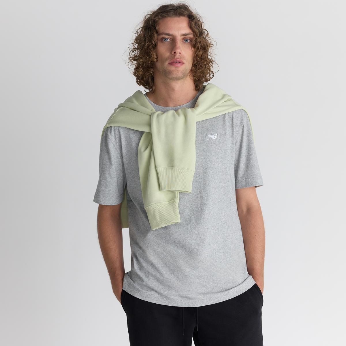 Polera Lifestyle Hombre New Balance Sport Essentials Gris-4