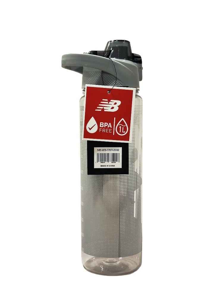 Botella New Balance 1 L BPA Free Gris-1