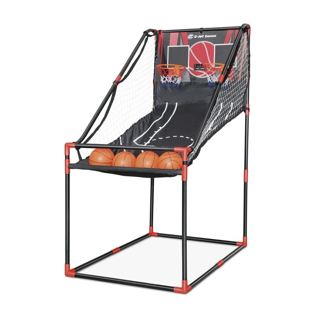 Arcade Básquetbol Spoga Double Shot Negro-1
