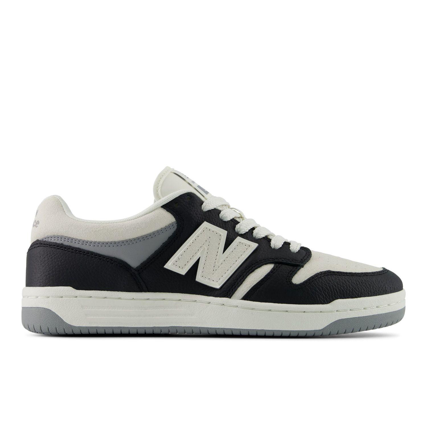 Zapatillas Urbanas Unisex New Balance 480 Negras/Beige-0