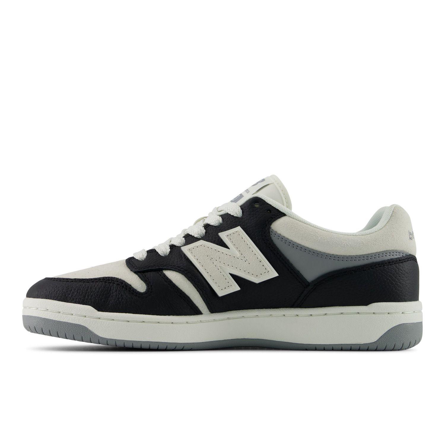 Zapatillas Urbanas Unisex New Balance 480 Negras/Beige-1