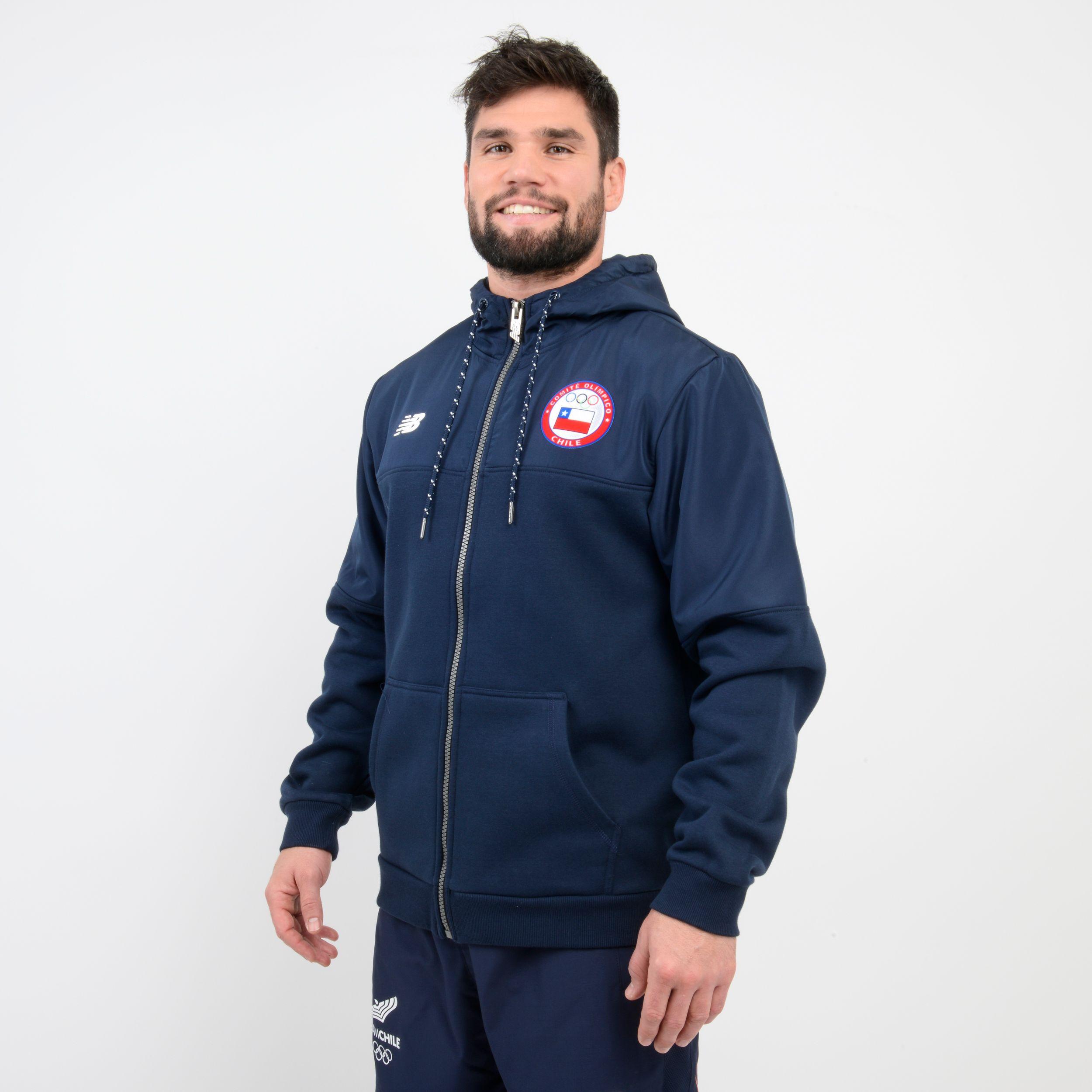 Polerón Hombre New Balance Team Chile-2