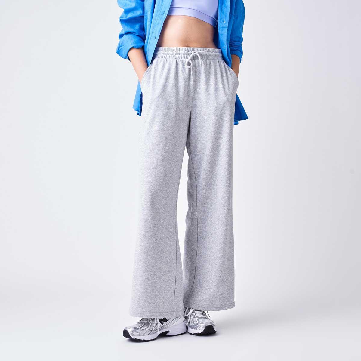 Pantalón Lifestyle Mujer New Balance Coastal Fleece Gris-0