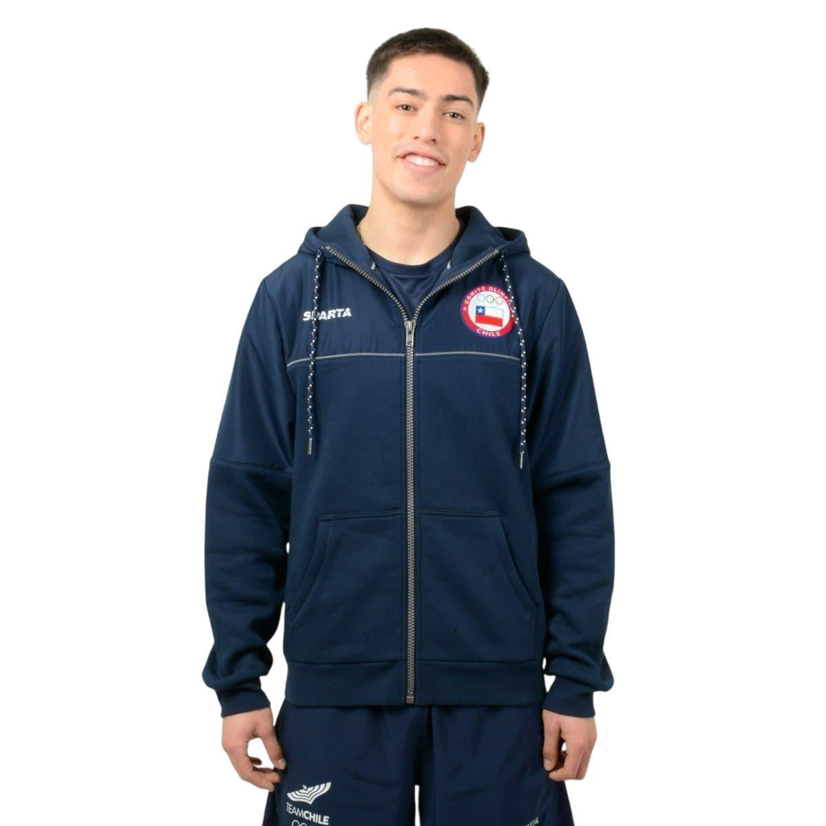 Polerón Hombre Sparta Team Chile Azul-0