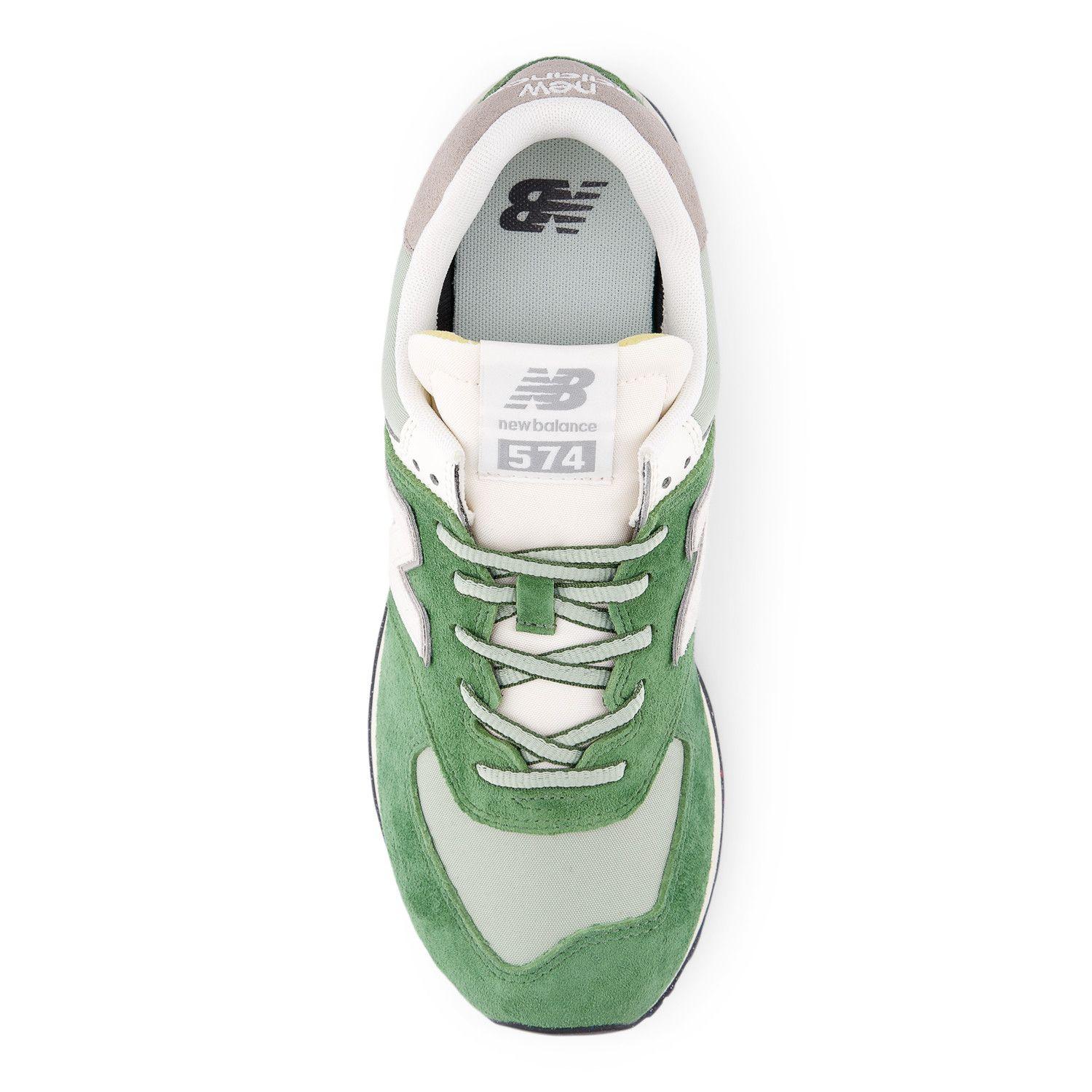 Zapatillas Urbanas Unisex New Balance 574 Verde/Blanca-2