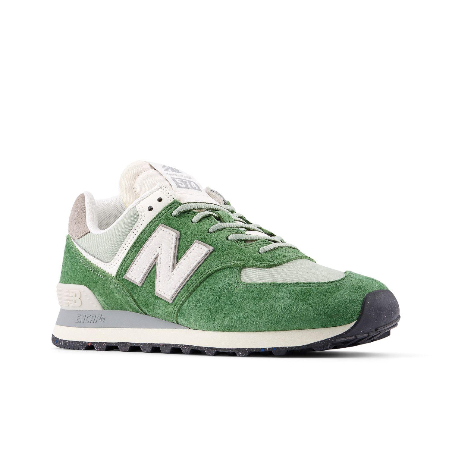 Zapatillas Urbanas Unisex New Balance 574 Verde/Blanca-3