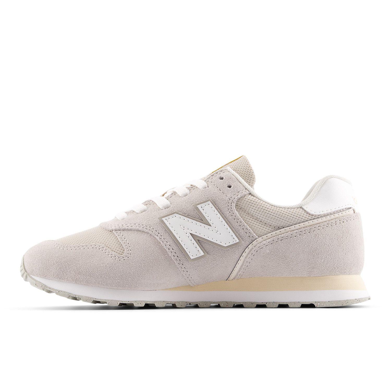 Zapatillas Urbanas Mujer New Balance 373 Beige/Blanca-1