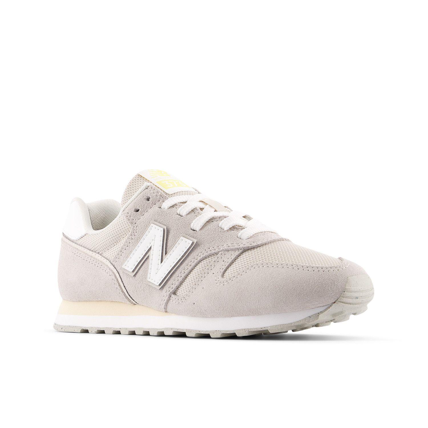 Zapatillas Urbanas Mujer New Balance 373 Beige/Blanca-3