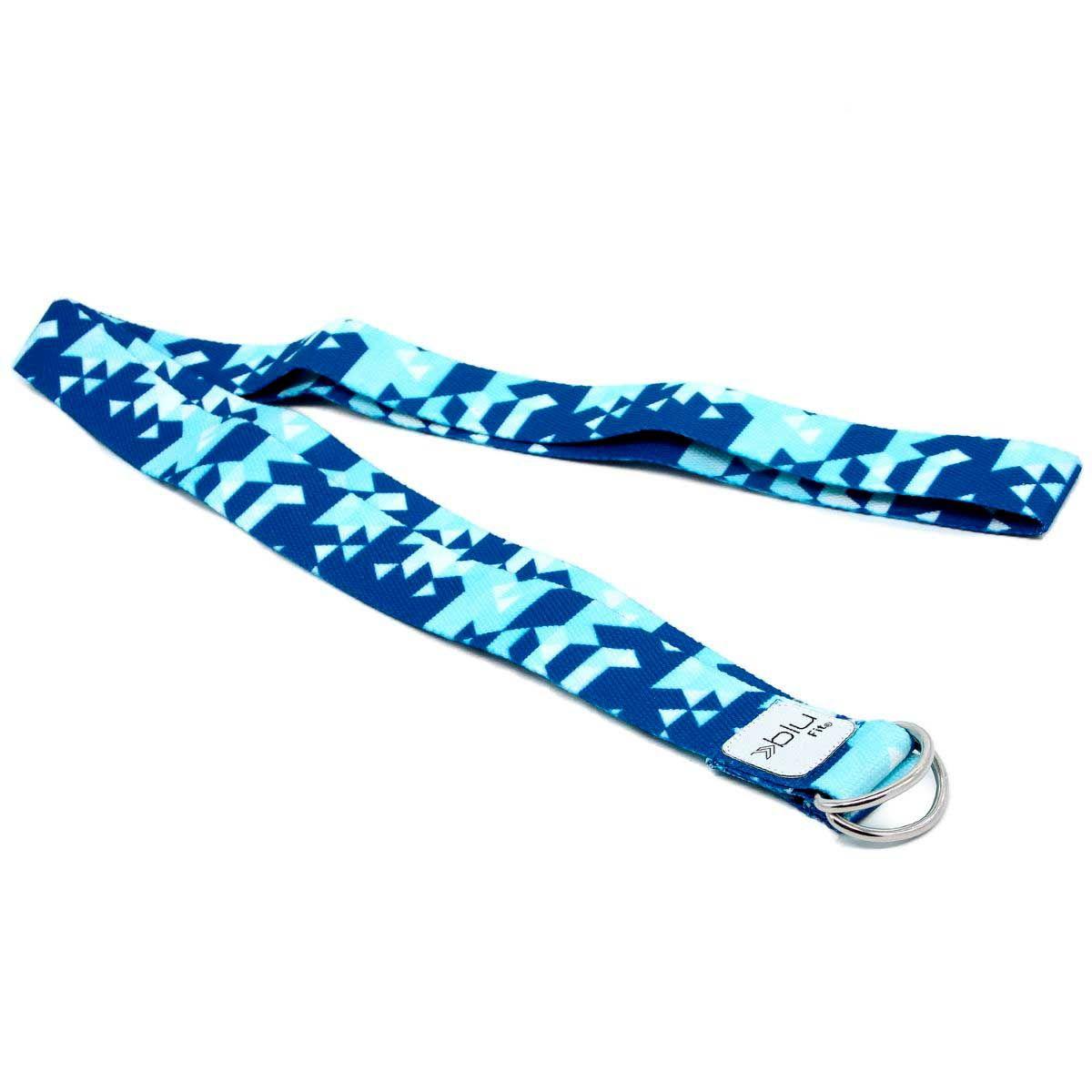 Band Strap Yoga Blu Fit Azul-3