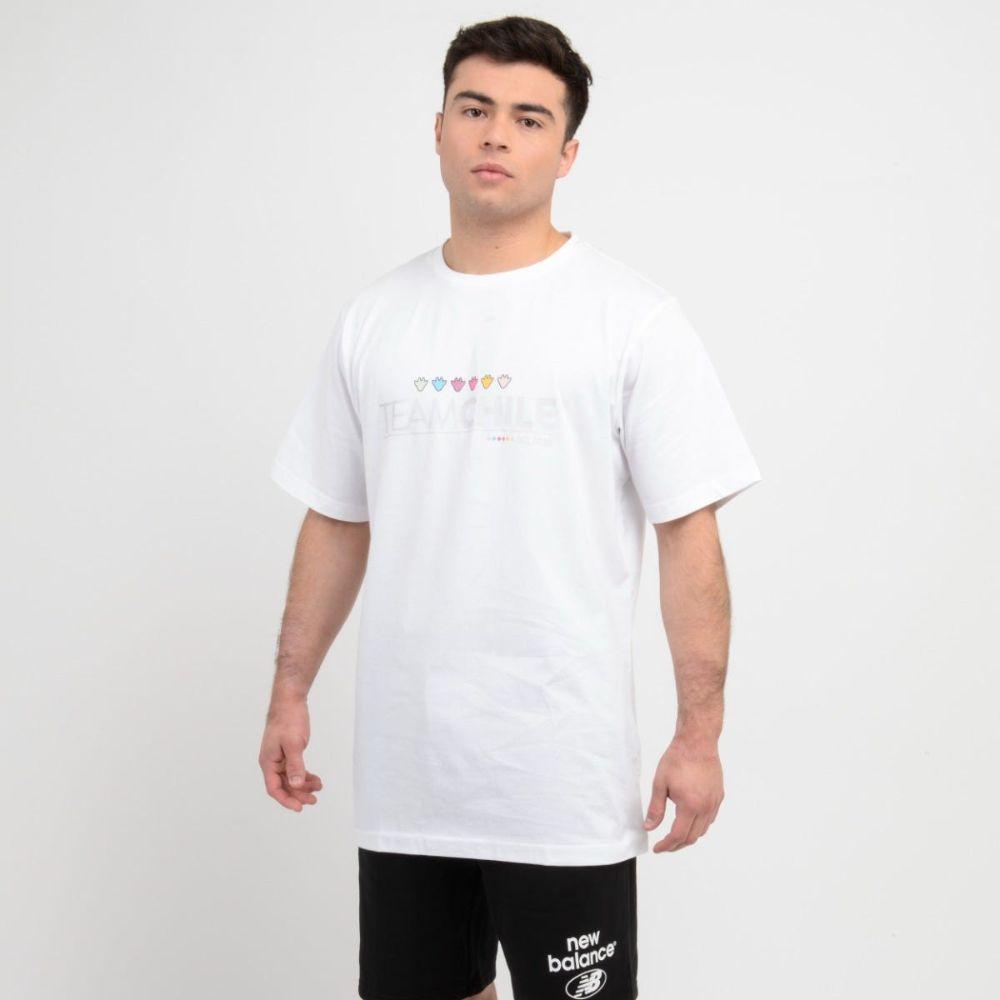 Polera Hombre Team Chile Blanca-1