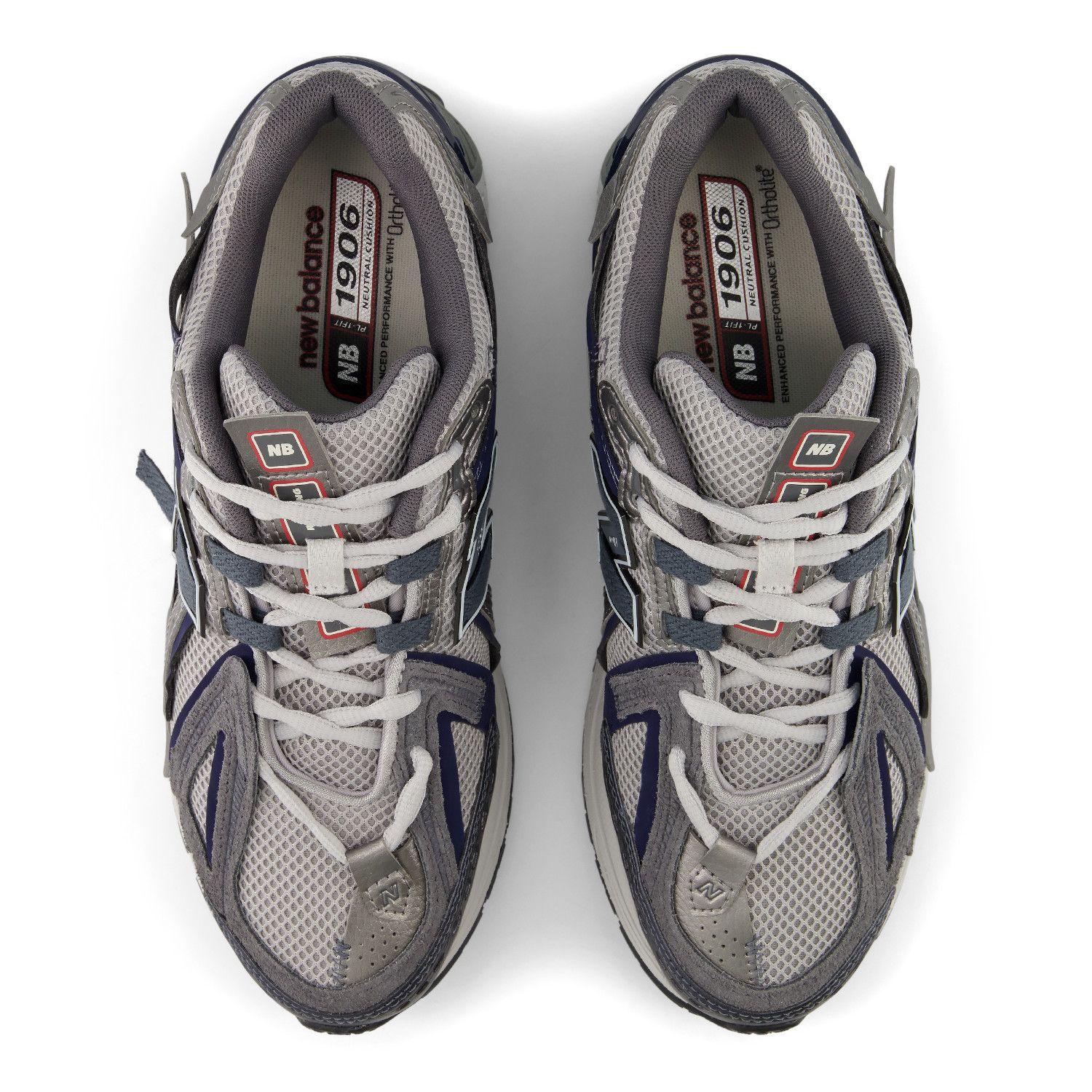 Zapatillas Urbanas Unisex New Balance 1906 W Gris/Negra-2