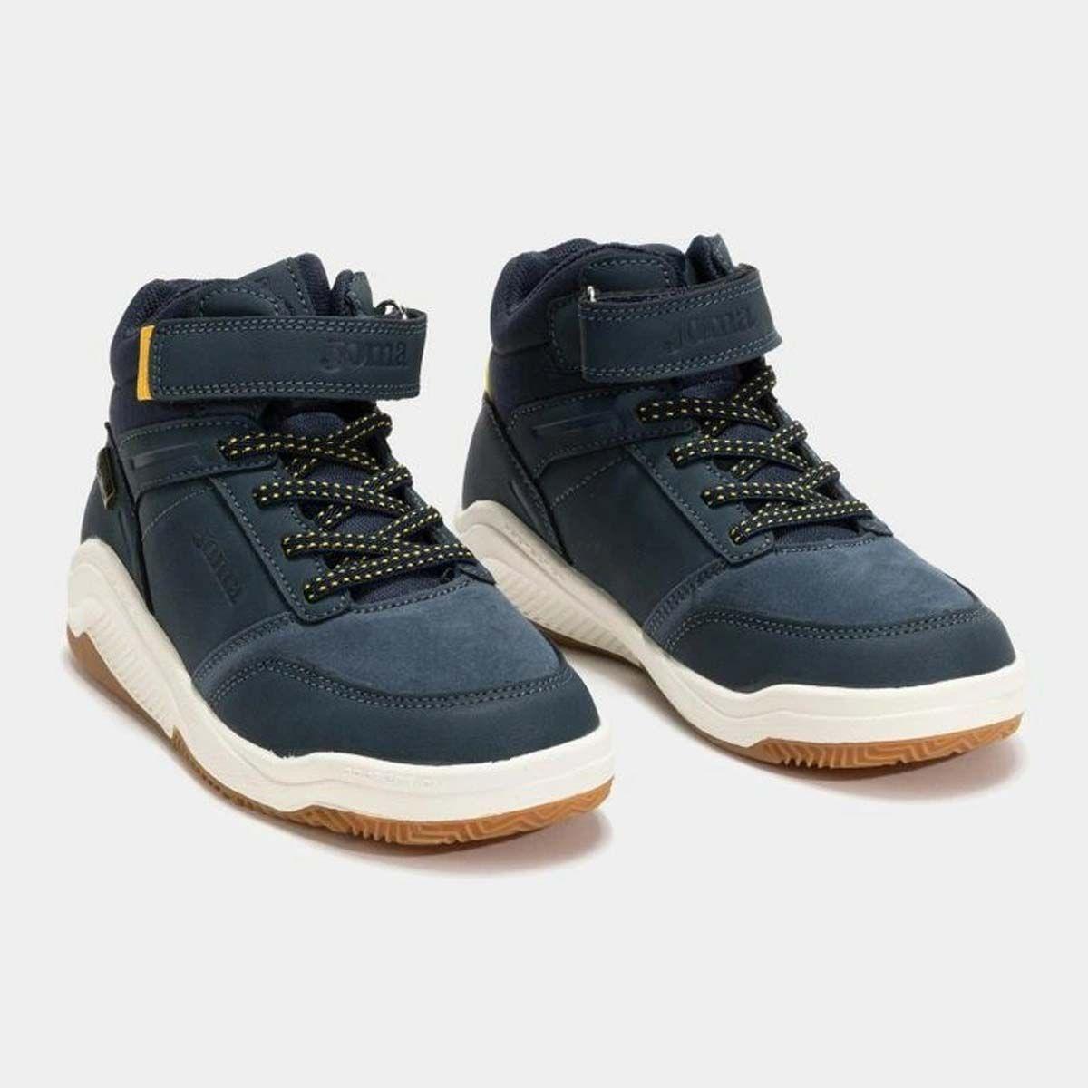 Zapatillas Urbanas Niños Joma Tornado Jr 25 Azul Marino-1