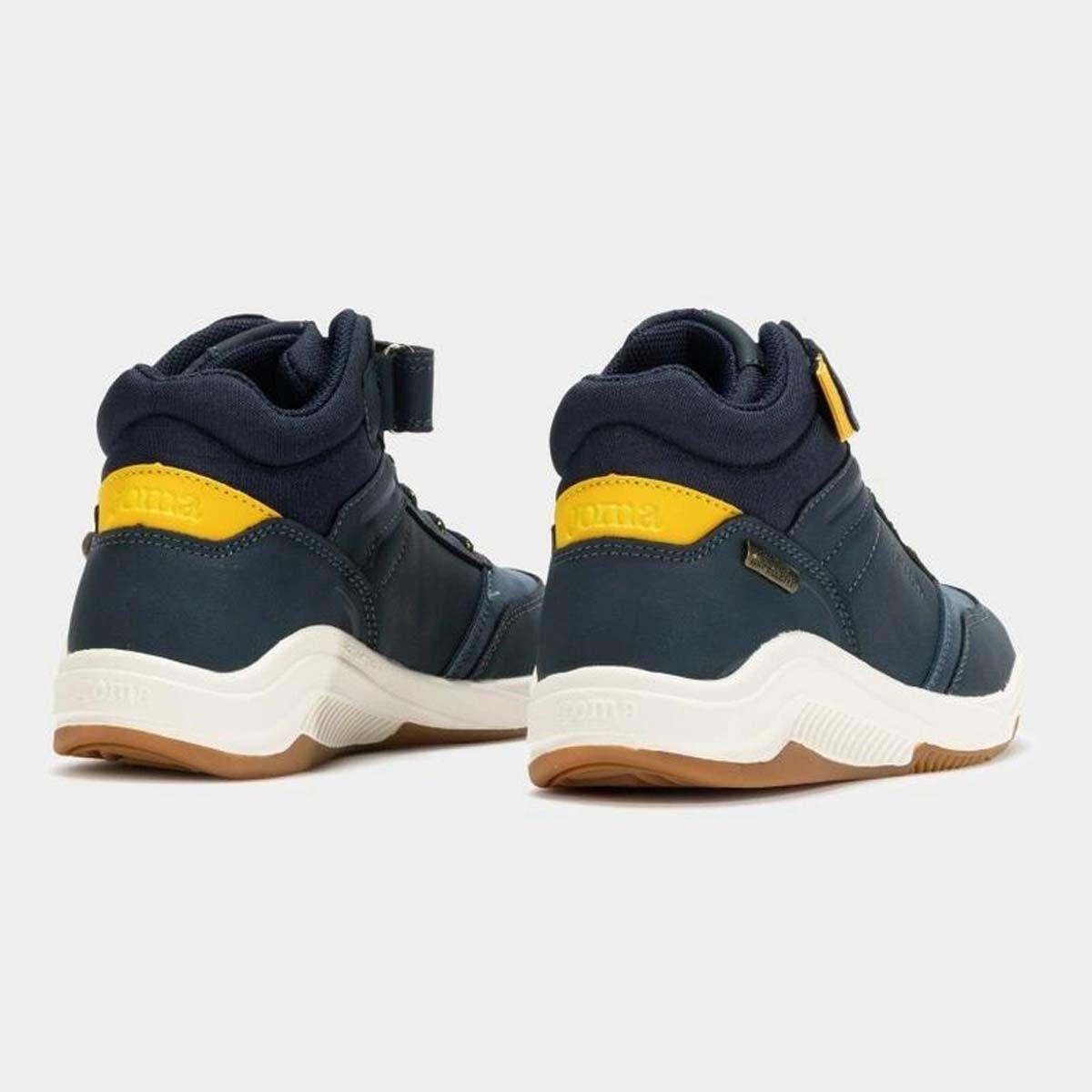 Zapatillas Urbanas Niños Joma Tornado Jr 25 Azul Marino-2