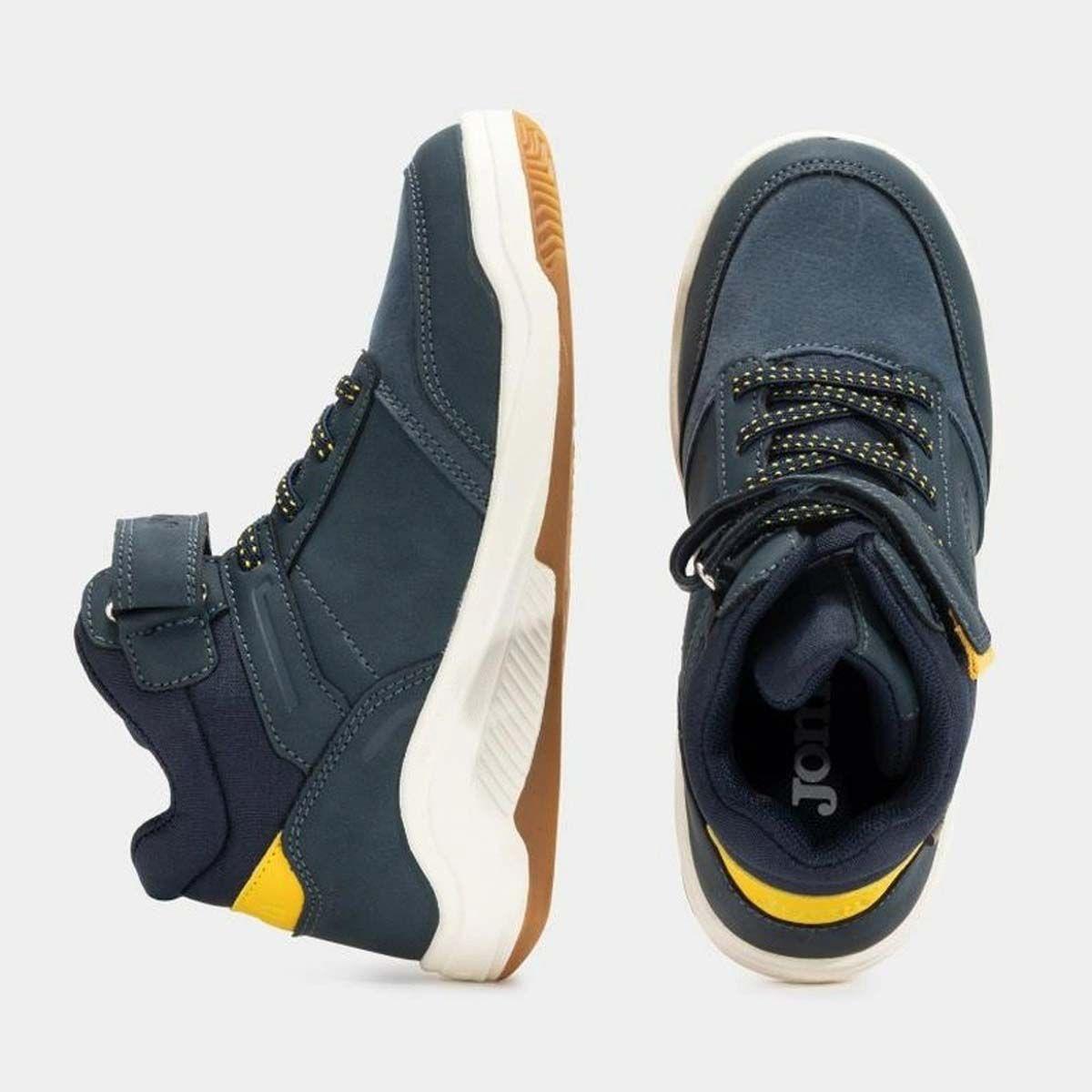 Zapatillas Urbanas Niños Joma Tornado Jr 25 Azul Marino-3