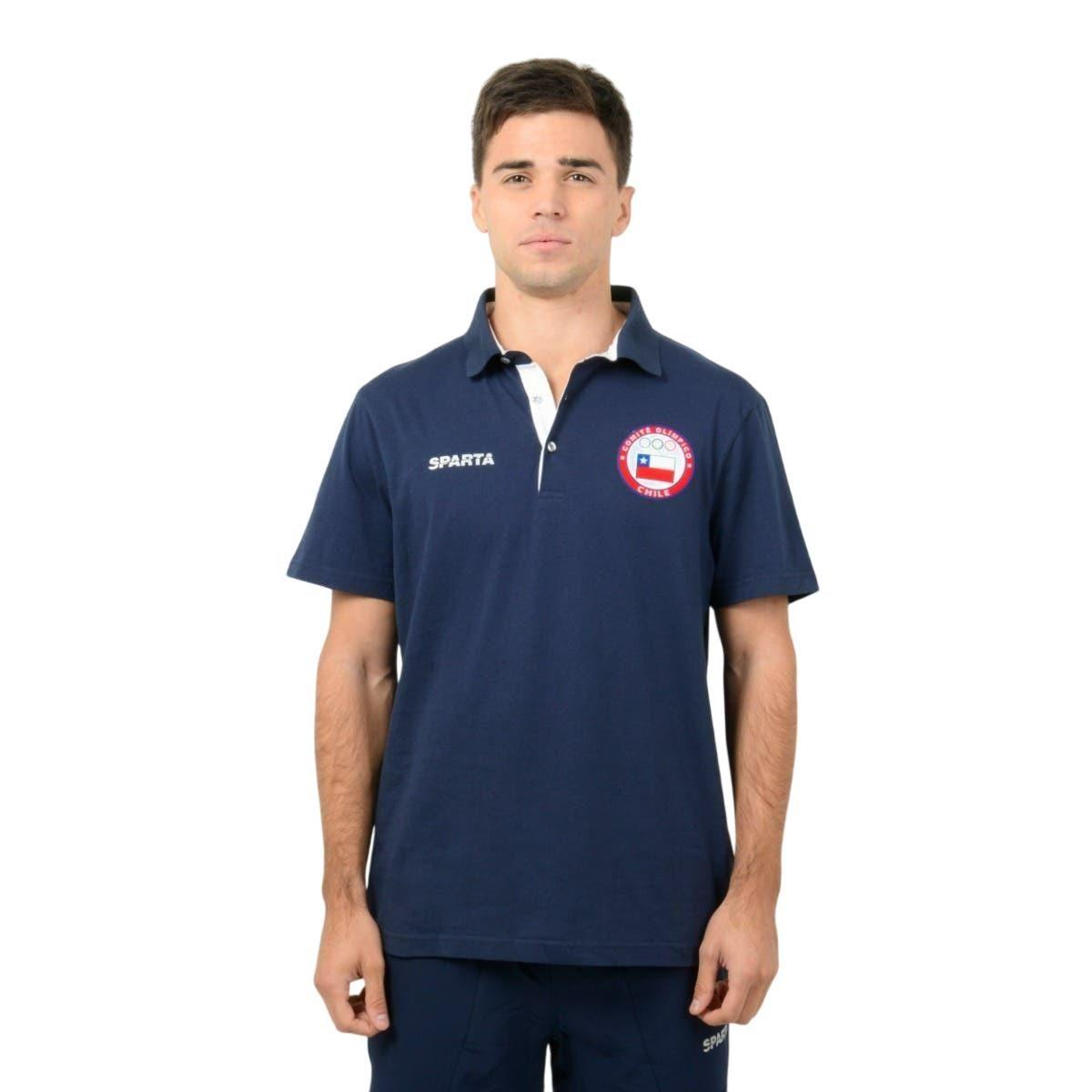 Polera Hombre Sparta Team Chile Azul-0