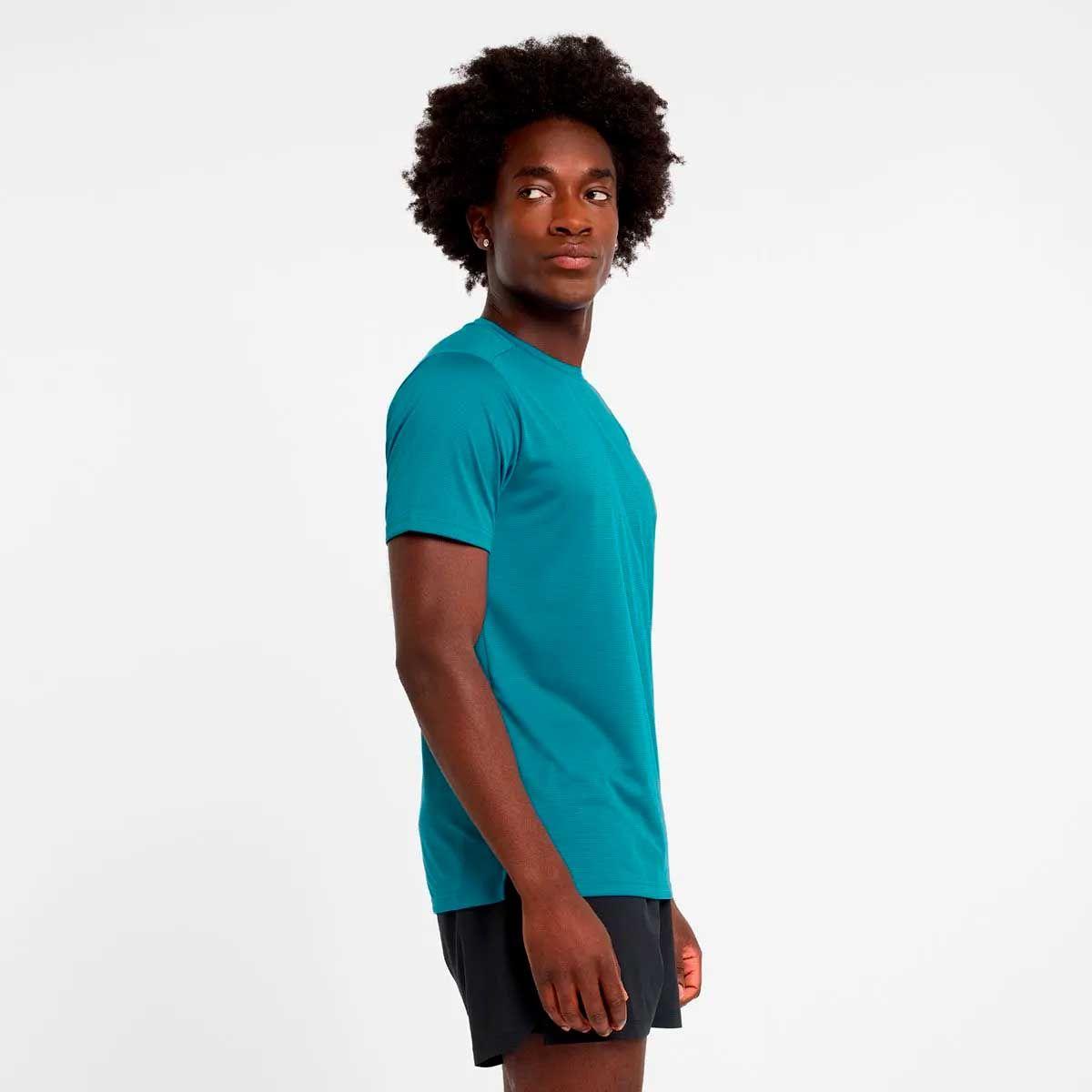 Polera Running Hombre New Balance Sport Essentials Azul-2