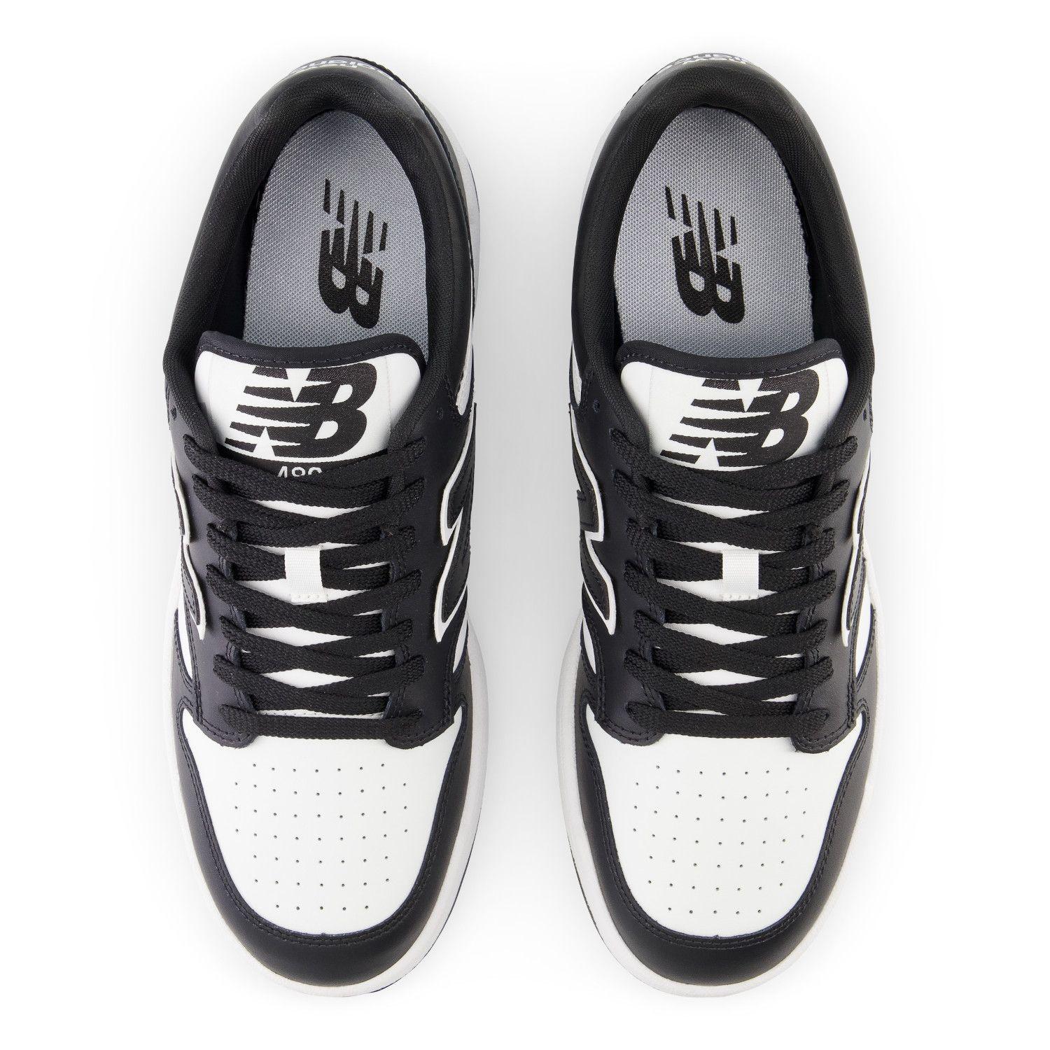Zapatillas Urbanas Hombre New Balance 480 Negras/Blancas-2
