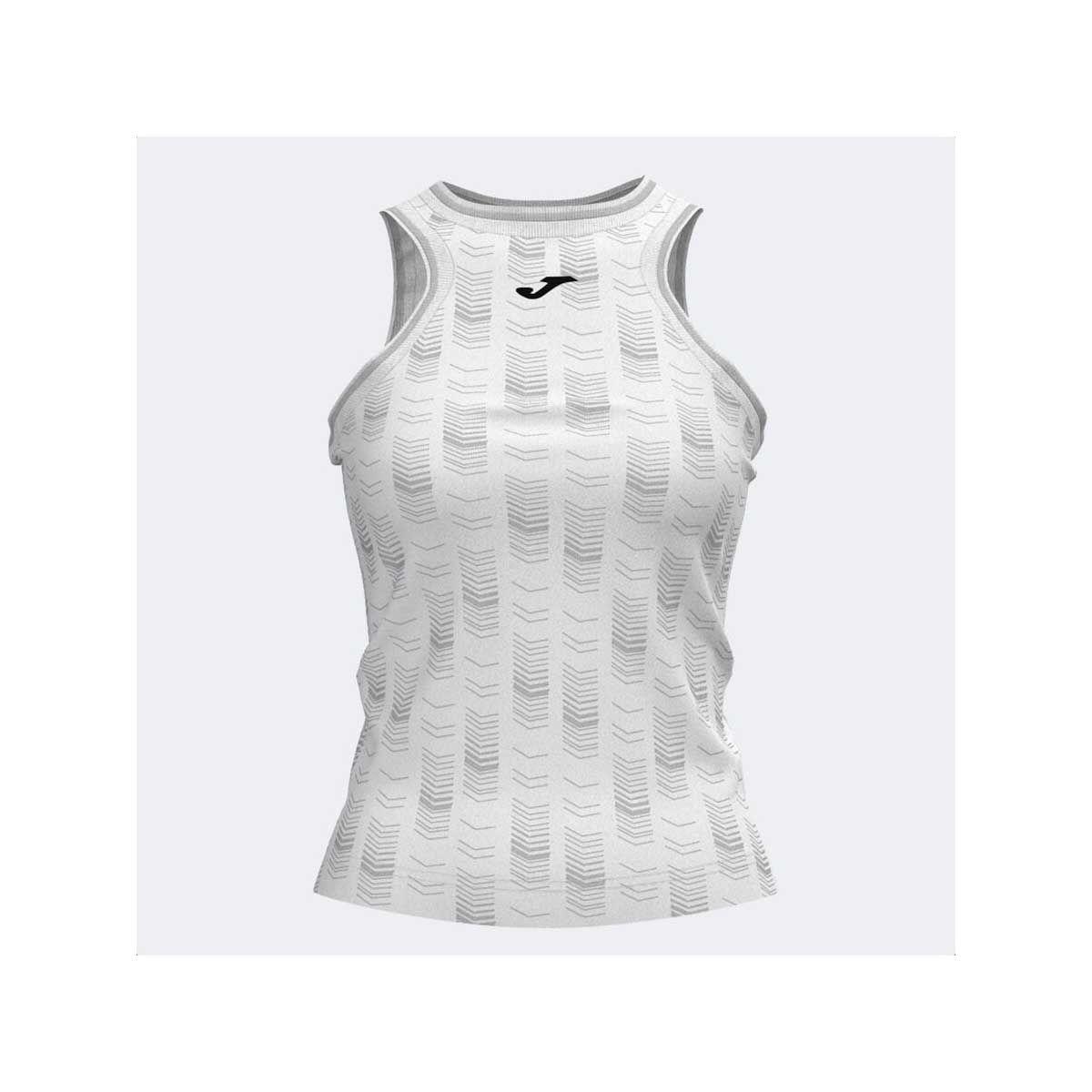 Polera sin mangas Tenis mujer Smash blanco-0