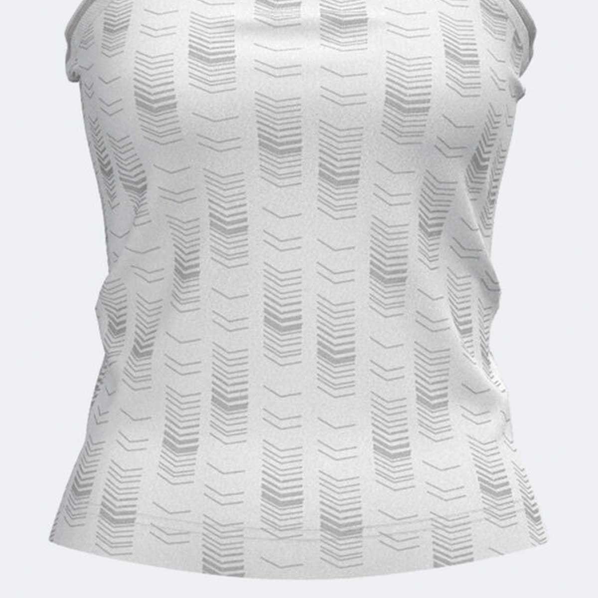 Polera sin mangas Tenis mujer Smash blanco-2