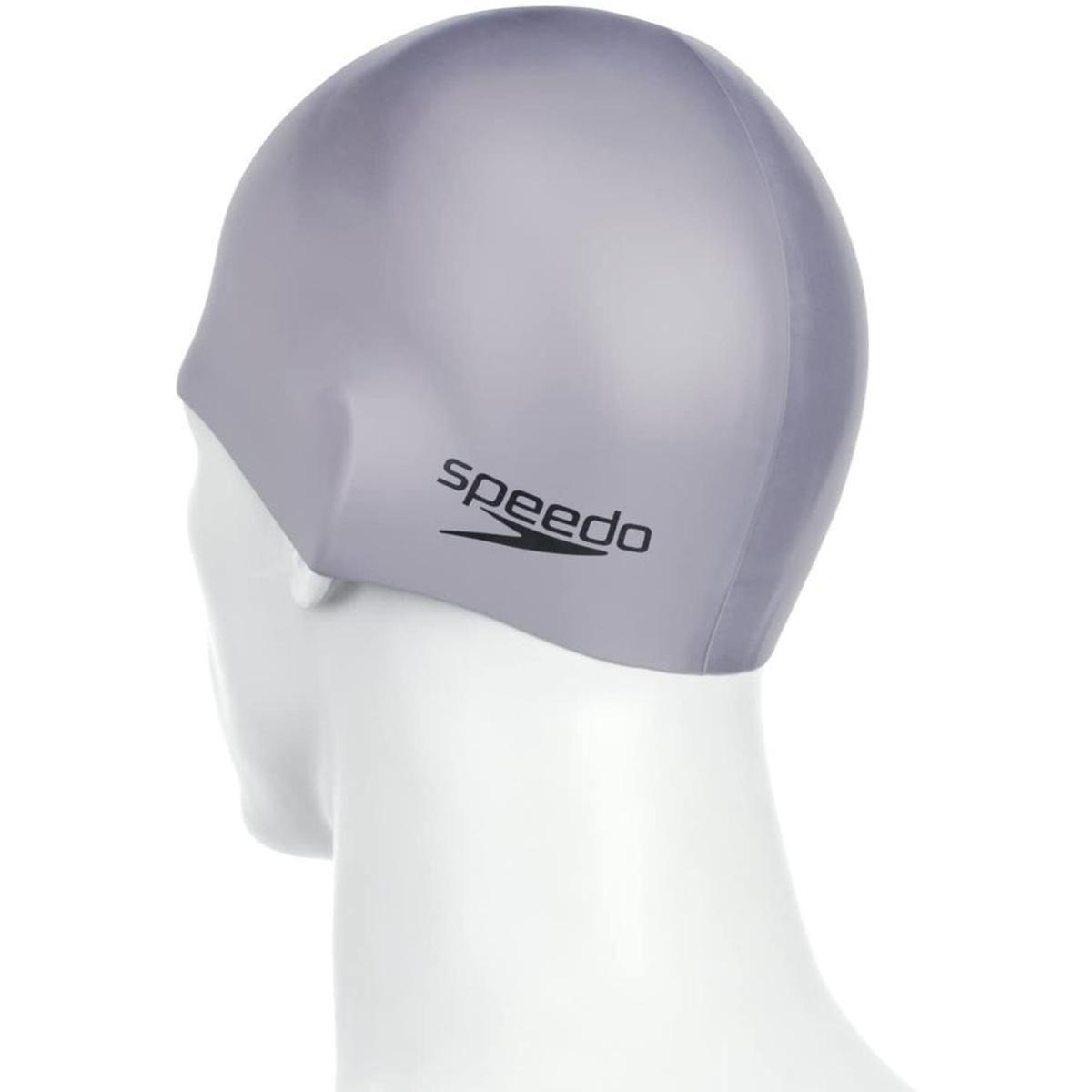 Gorro Natación Speedo Plain Moulded Gris-2