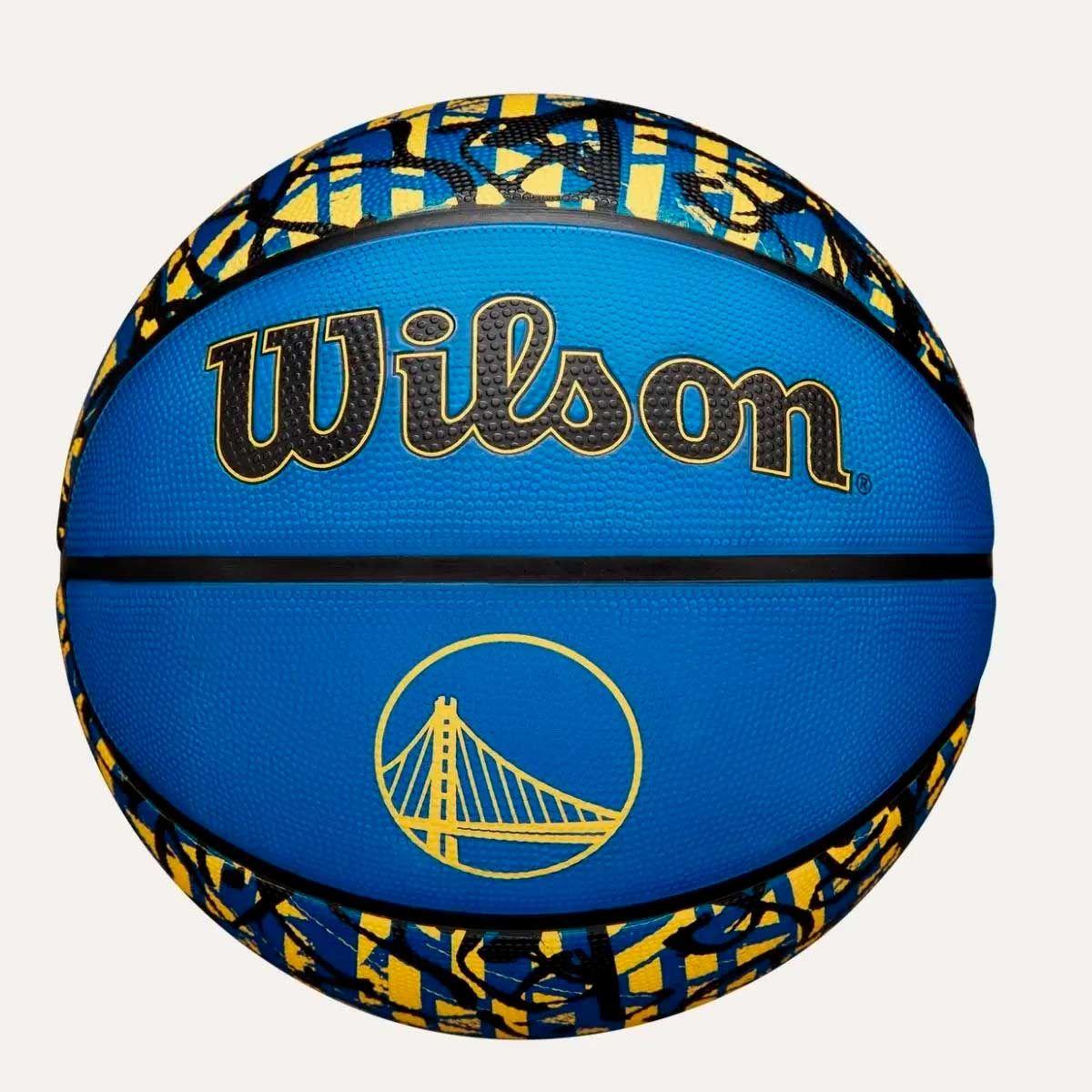 Balón Basquetbol Wilson NBA team graffiti BSKT GS Warriors 7-1