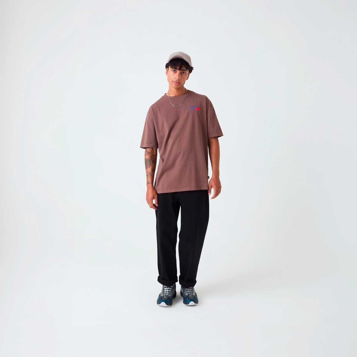 Polera Lifestyle Hombre New Balance Athletics Premium Café-4