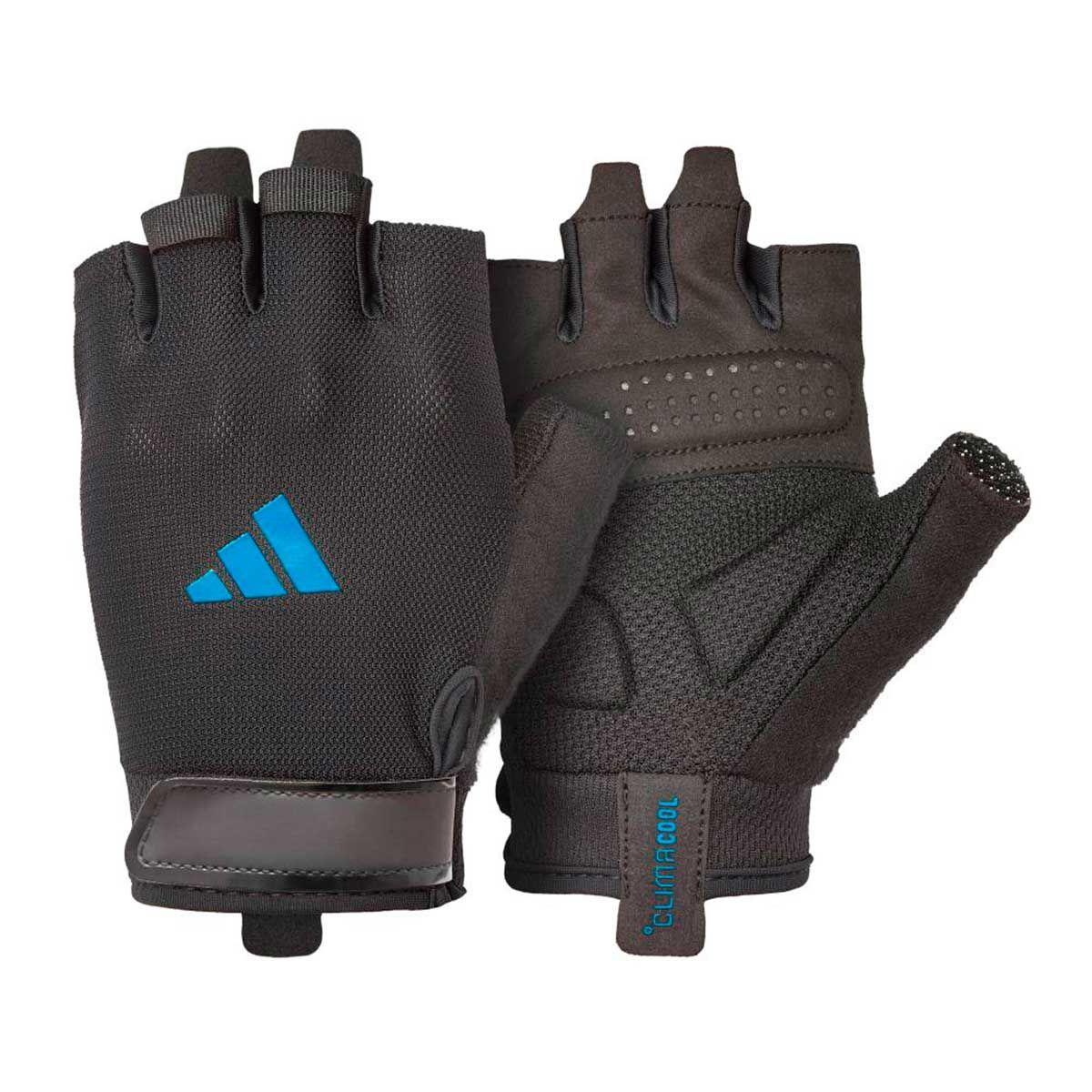 Guantes Fitness Unisex Adidas Essentials Gloves Negro/Azul-1