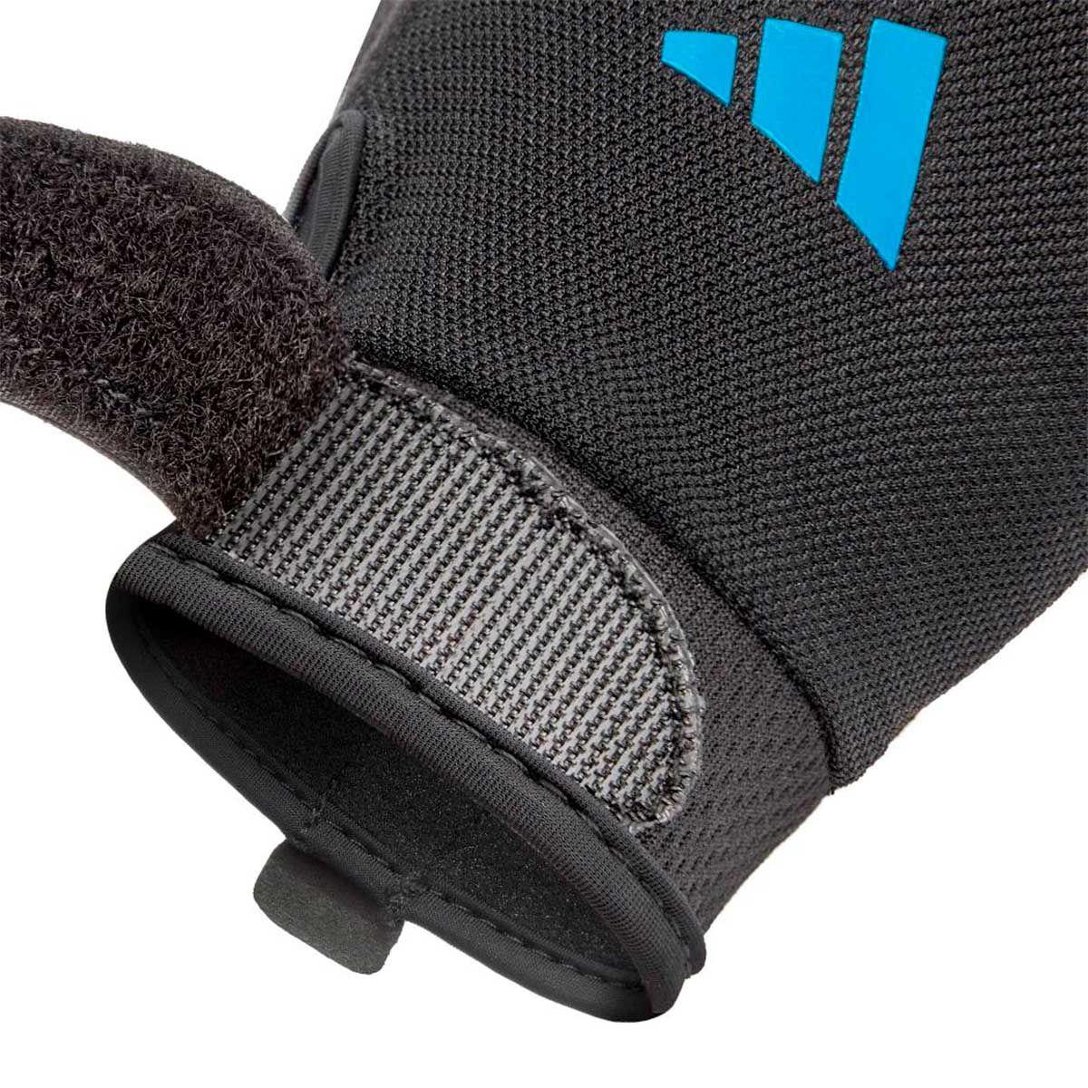 Guantes Fitness Unisex Adidas Essentials Gloves Negro/Azul-3