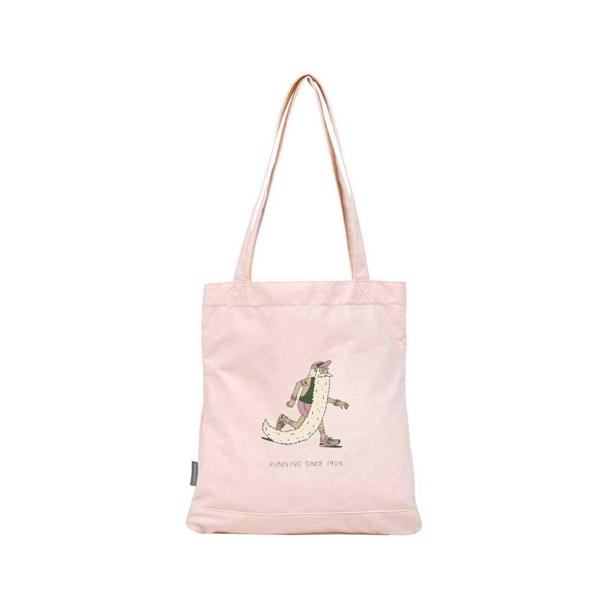 Tote Bag Unisex New Balance Running Since Beige-0
