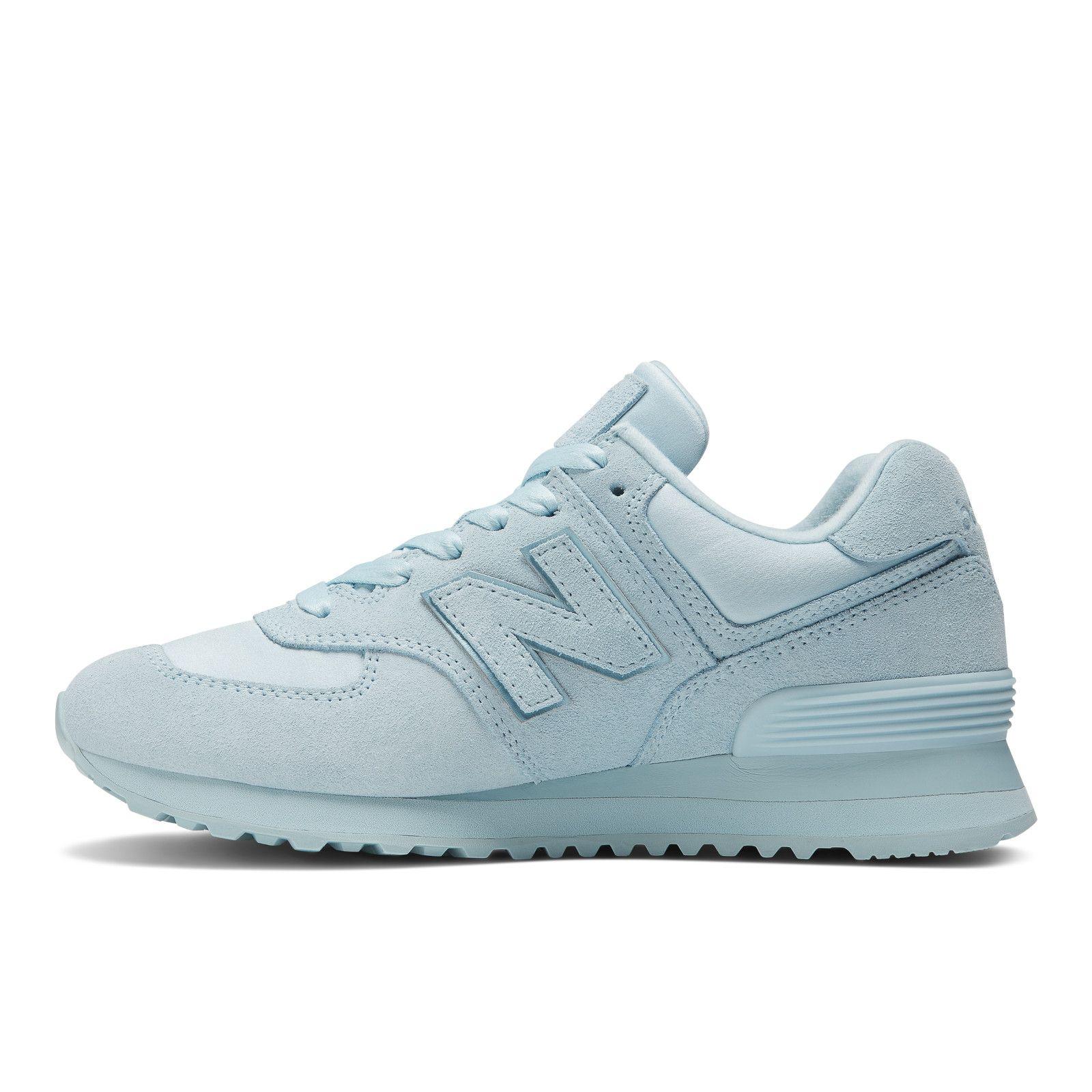 Zapatillas Mujer Lifestyle New Balance 574 Celeste-1