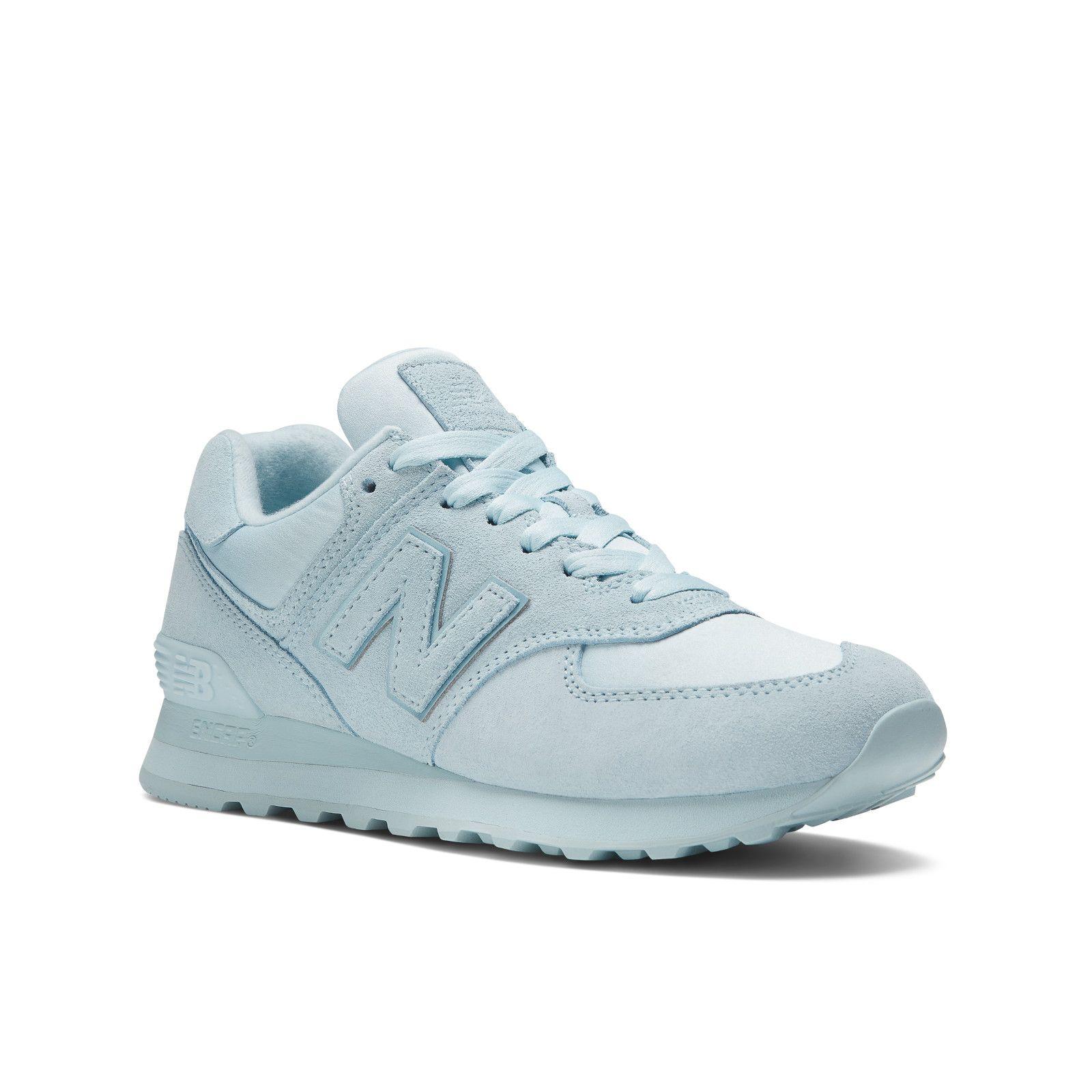 Zapatillas Mujer Lifestyle New Balance 574 Celeste-3