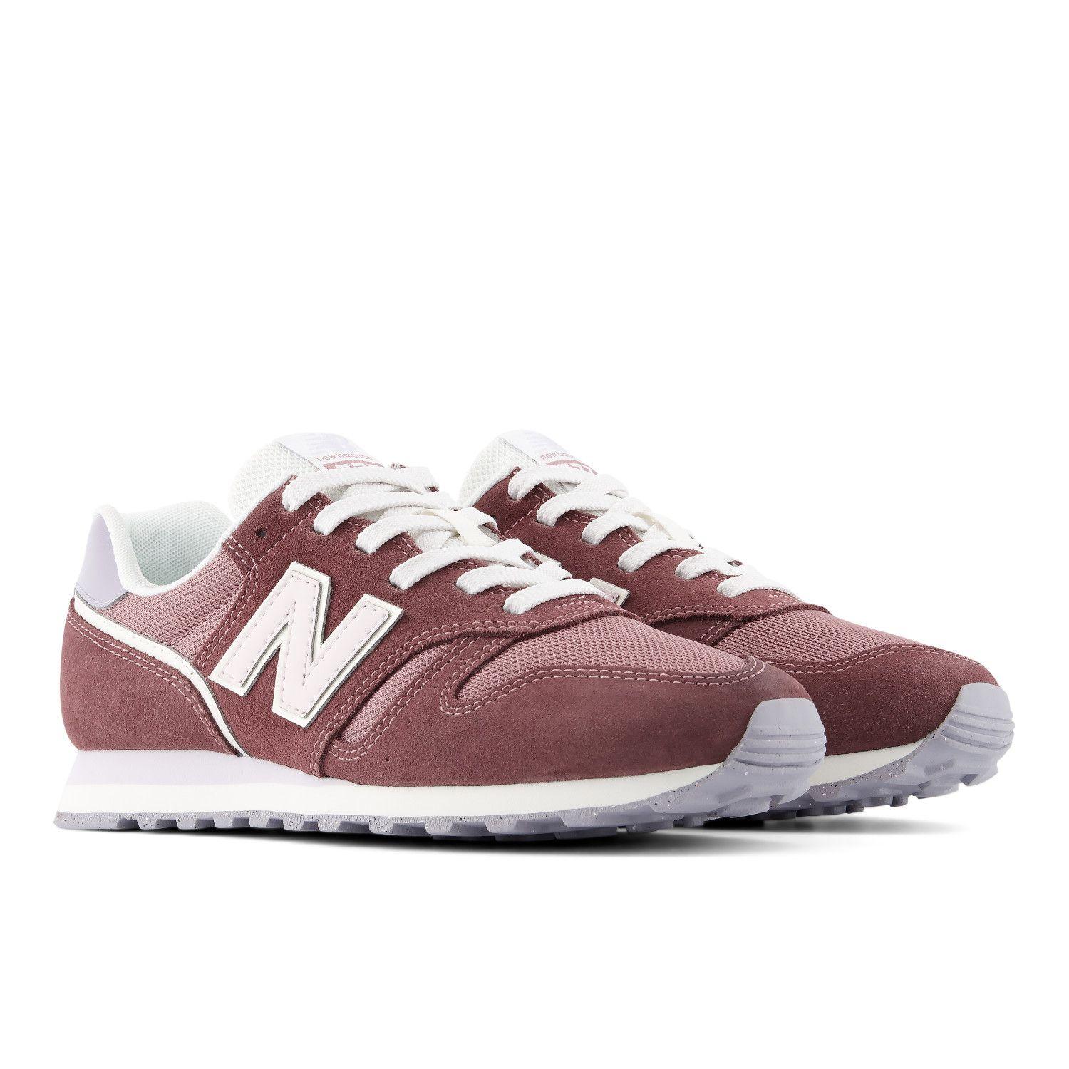 Zapatillas Urbanas Mujer New Balance 373 Burdeo-3